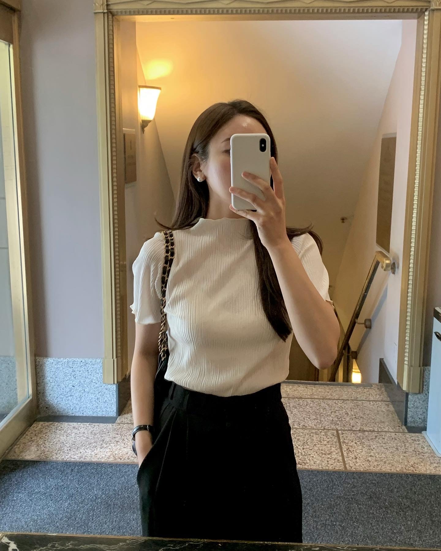 Pleated Blouse