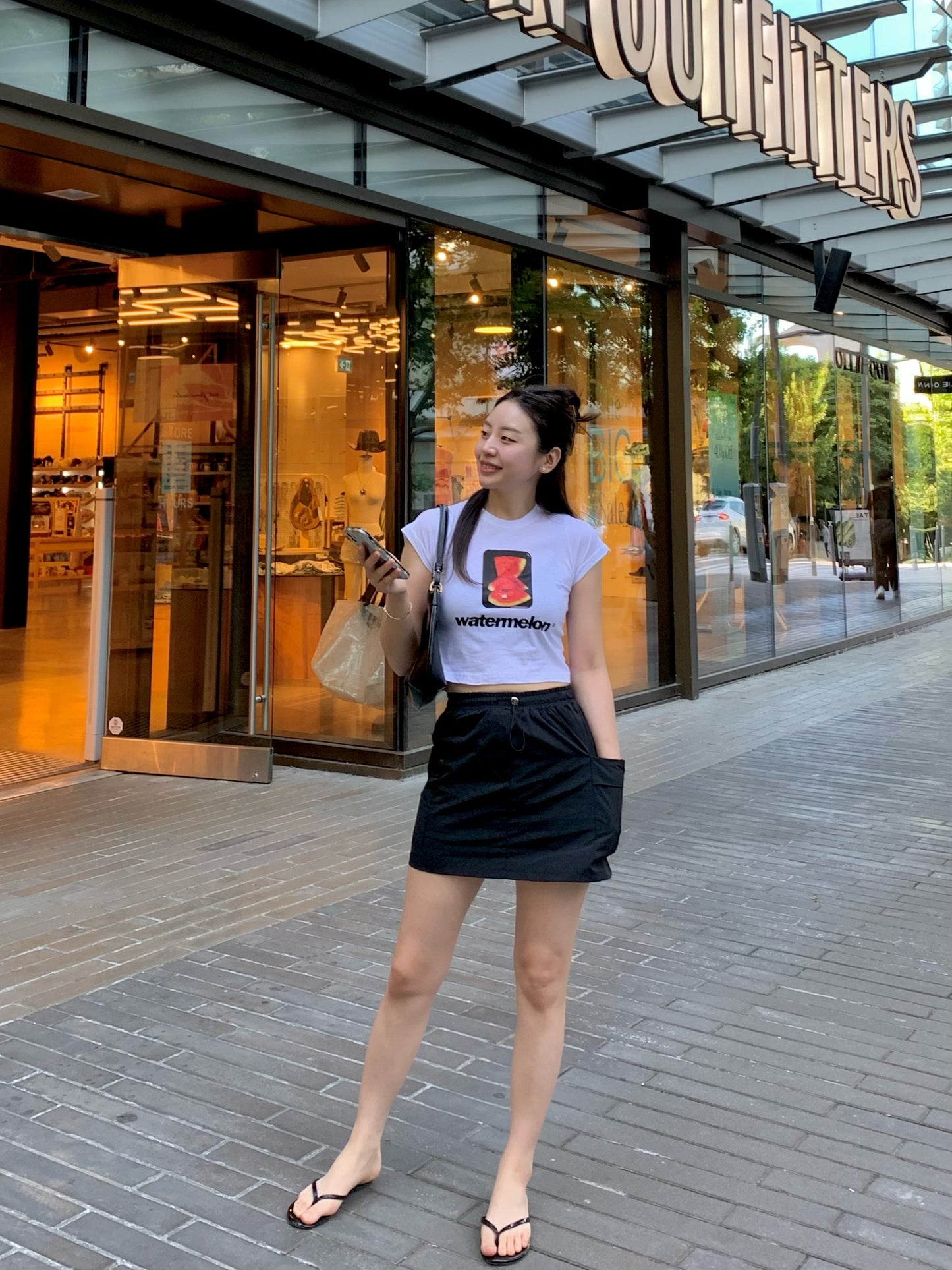 Cargo Mini Skirt-pants
