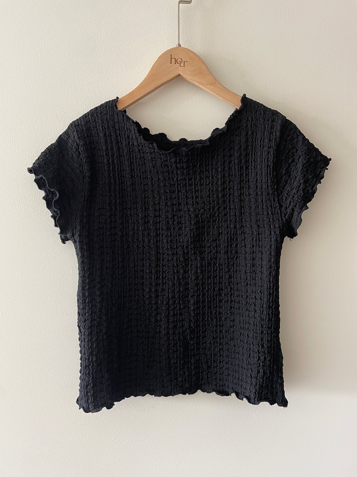 Crinkled T-shirt