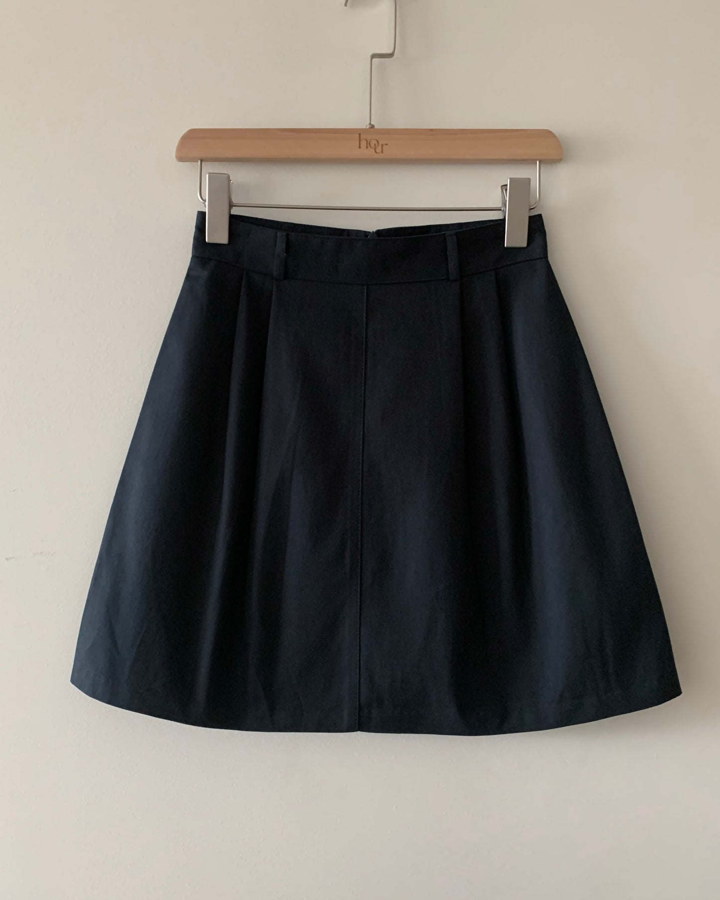 Pintuck Mini Skirt