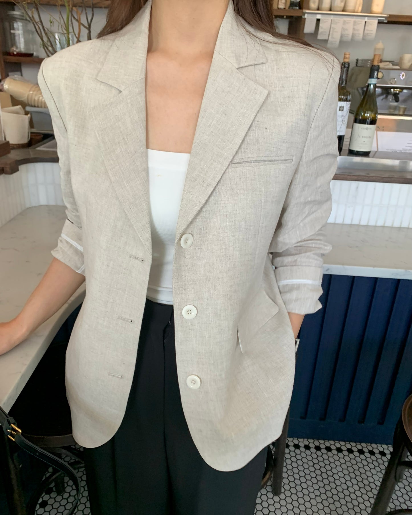 Summer Linen Blazer