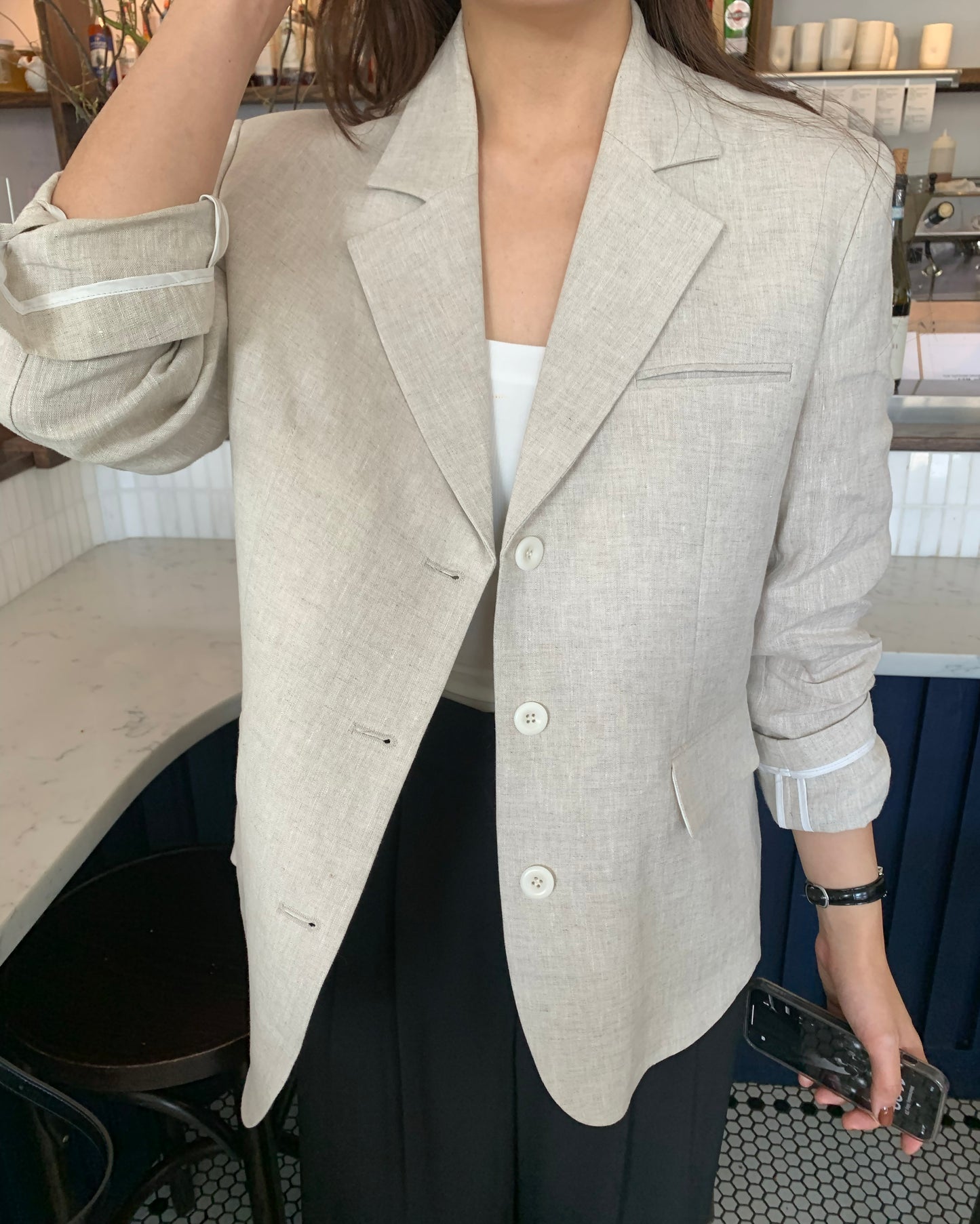 Summer Linen Blazer