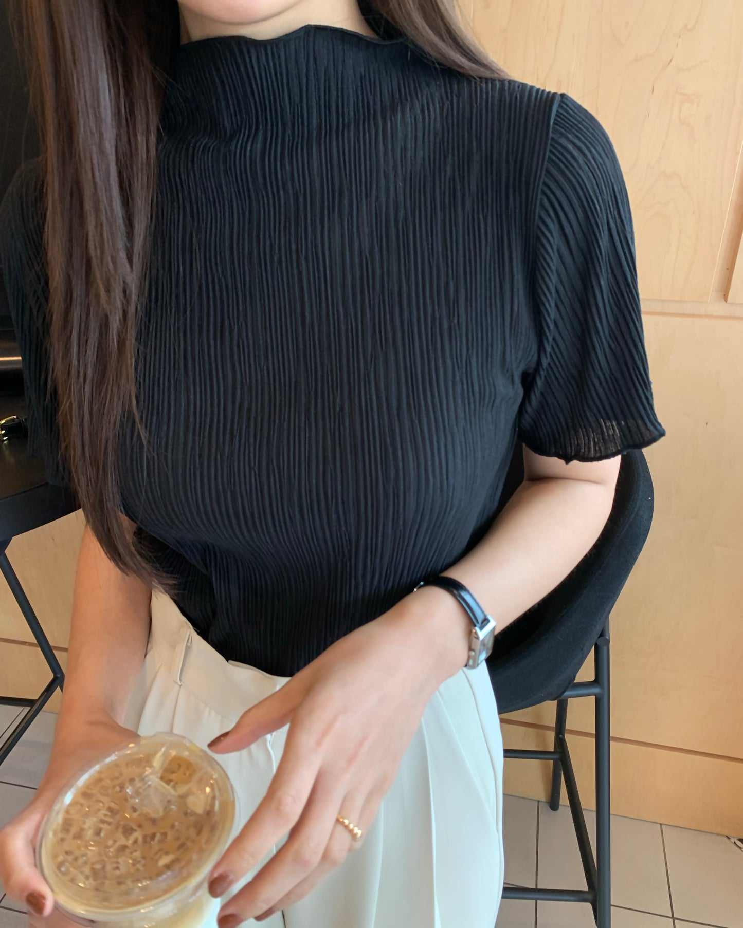 Pleated Blouse