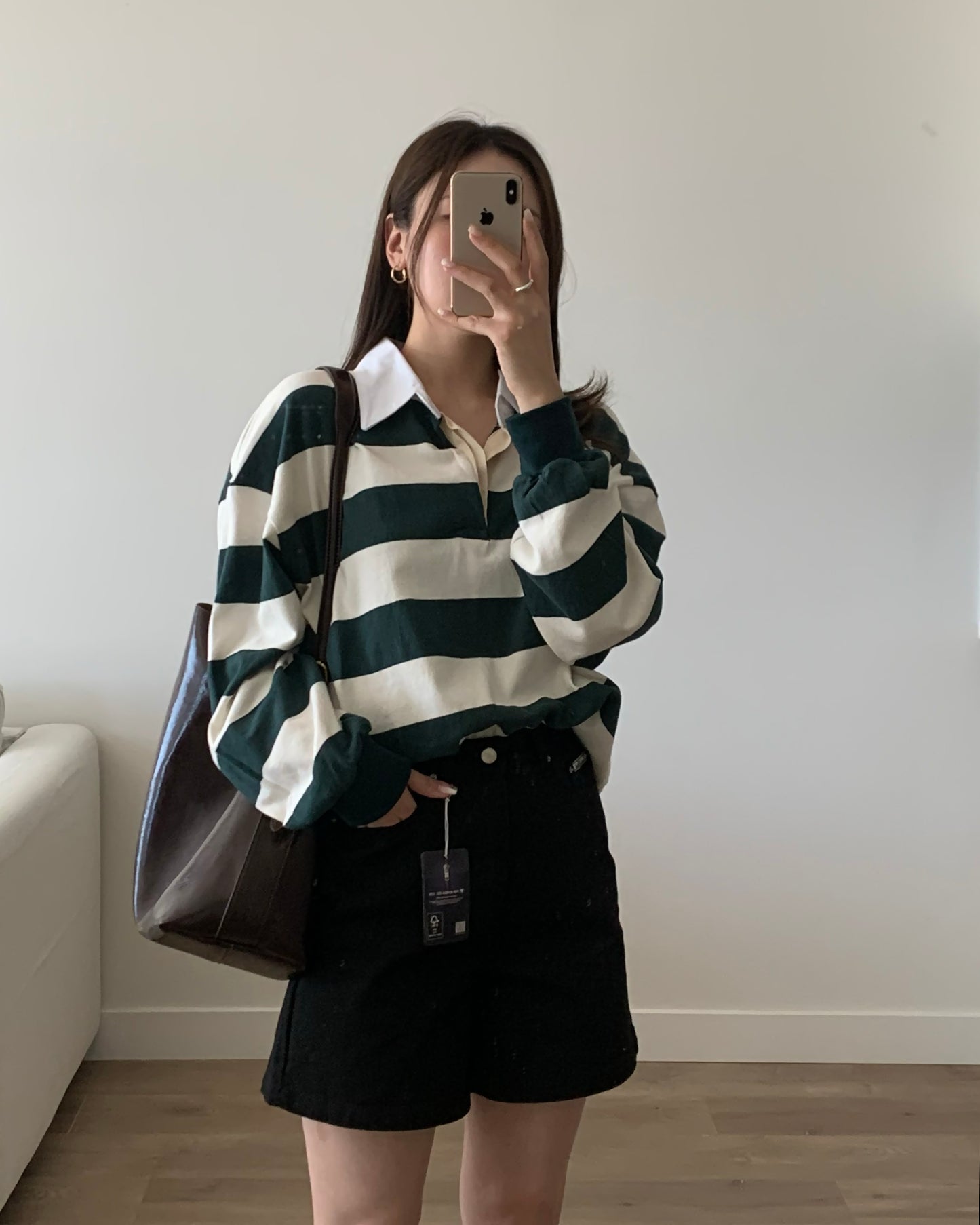 Simple Cotton Shorts (Black)