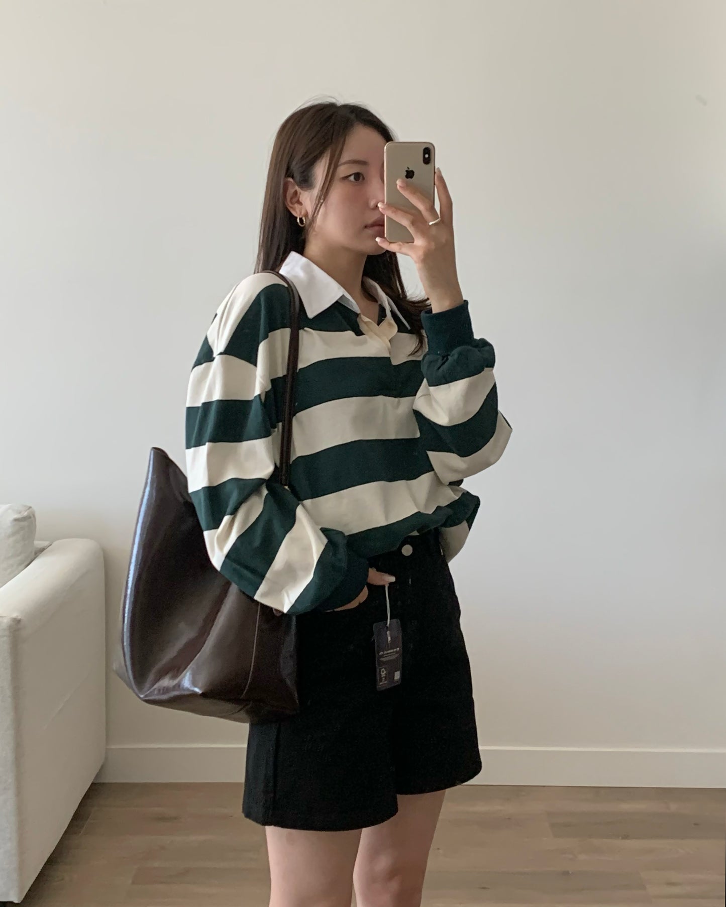 Simple Cotton Shorts (Black)
