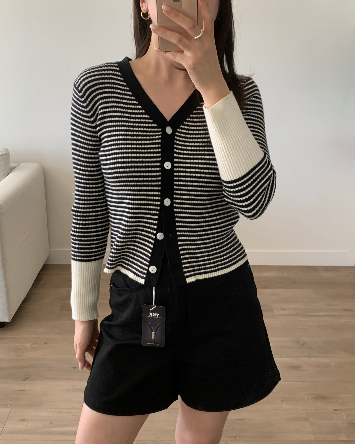 Simple Cotton Shorts (Black)