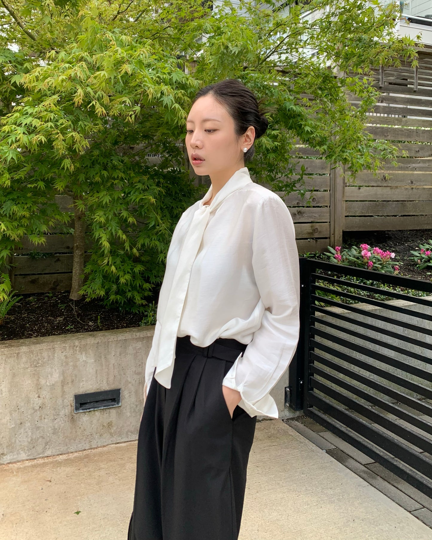 Tied Blouse