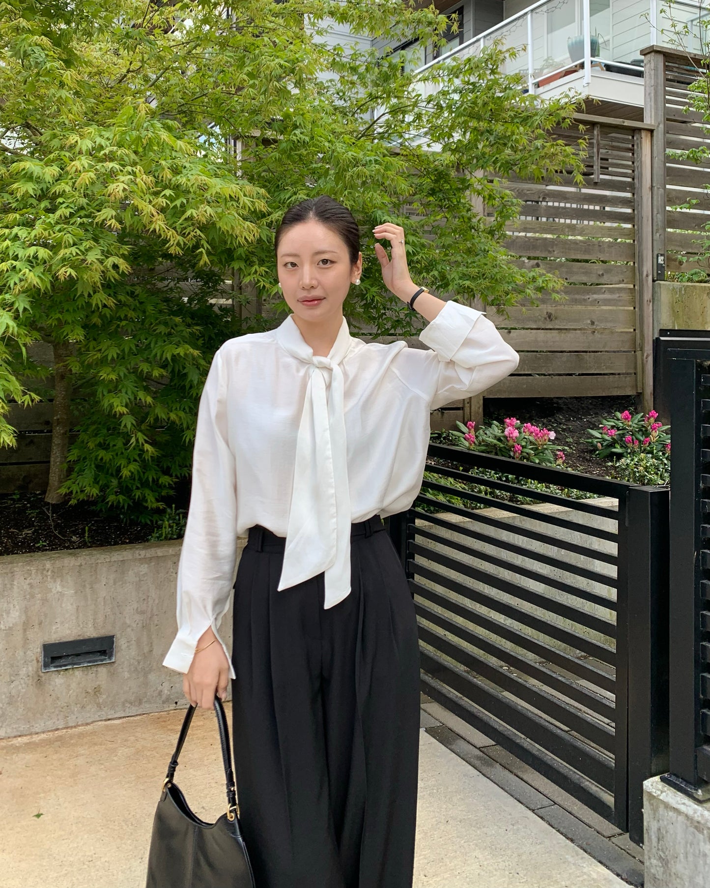 Tied Blouse