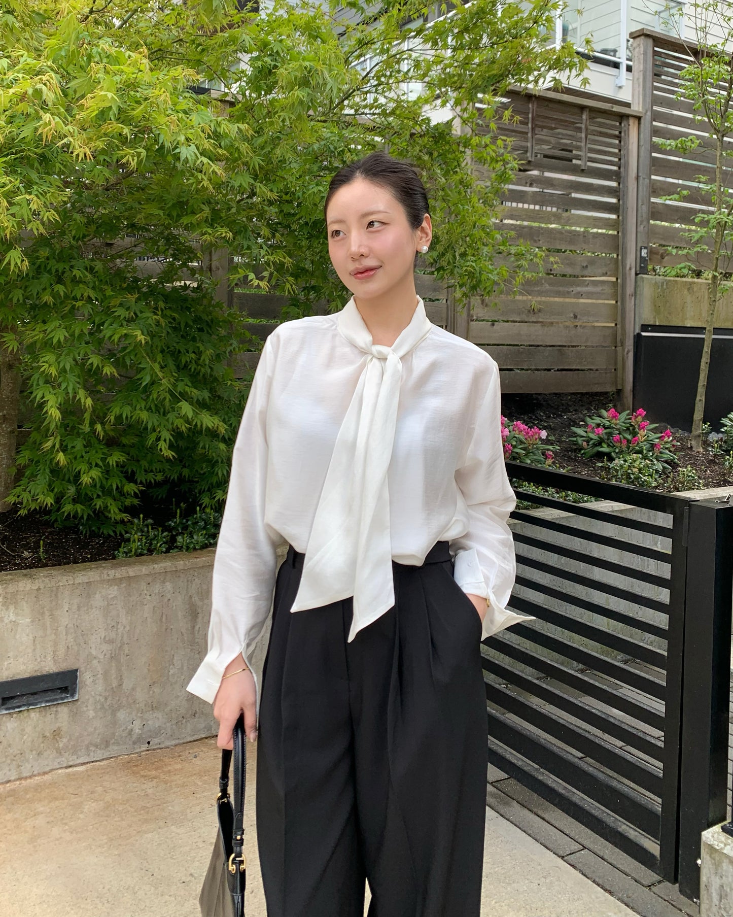 Tied Blouse