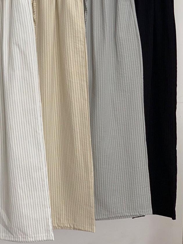 Striped Banding Pants