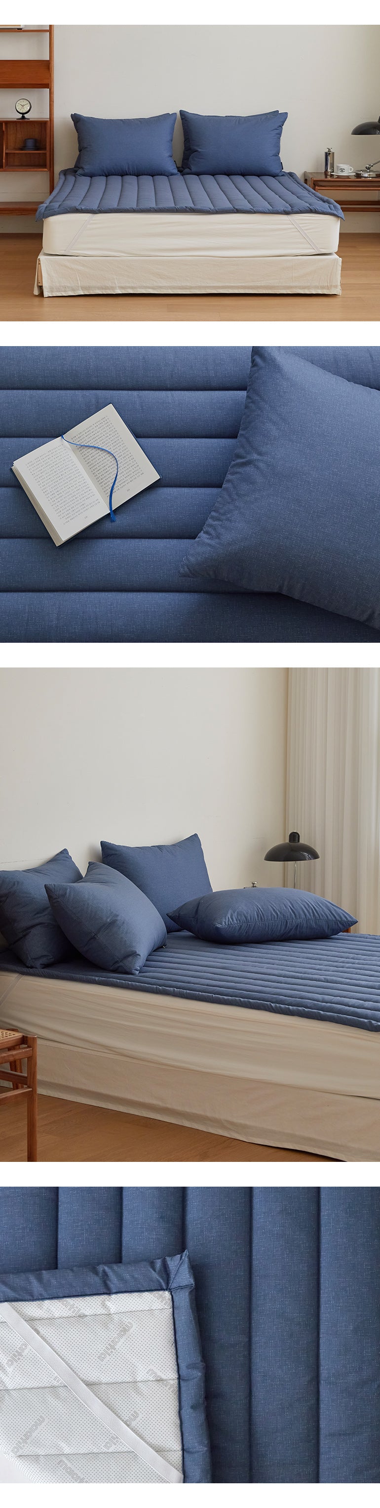 [Maatila] STAY Mattress Pad - 11 Colors (SS/Q/K)