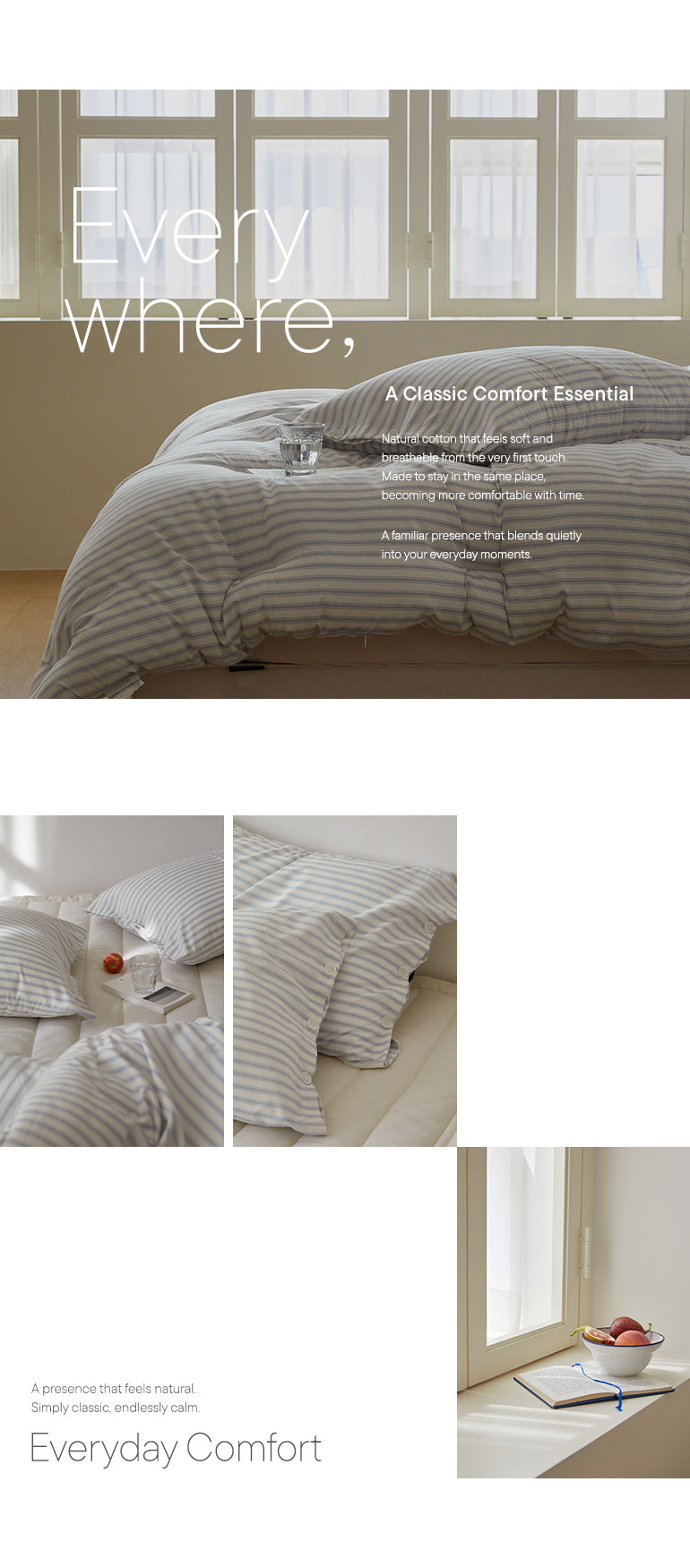 [Maatila] EVERYWEAR Comforter (차렵이불)