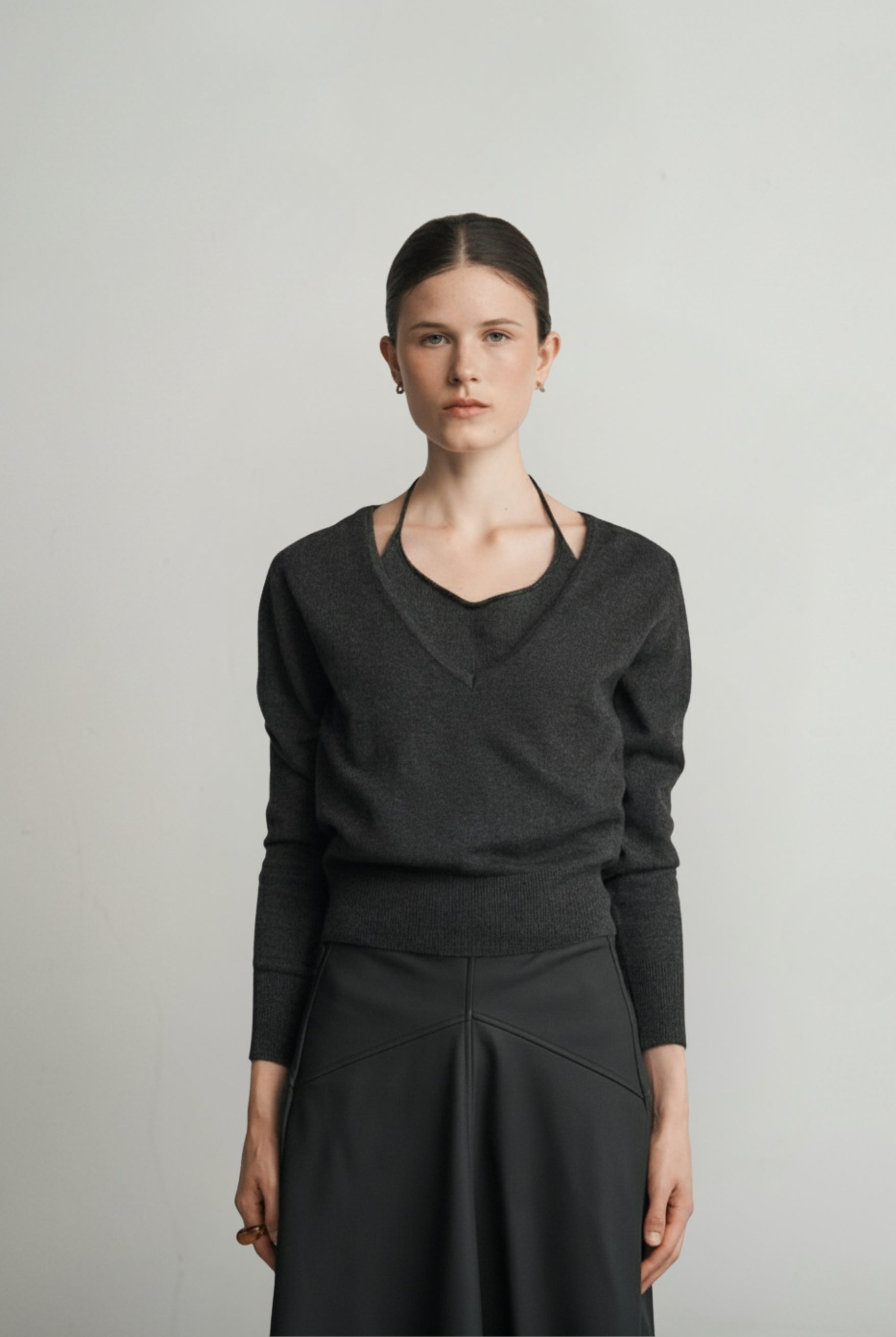 LAYERED KNIT DUO