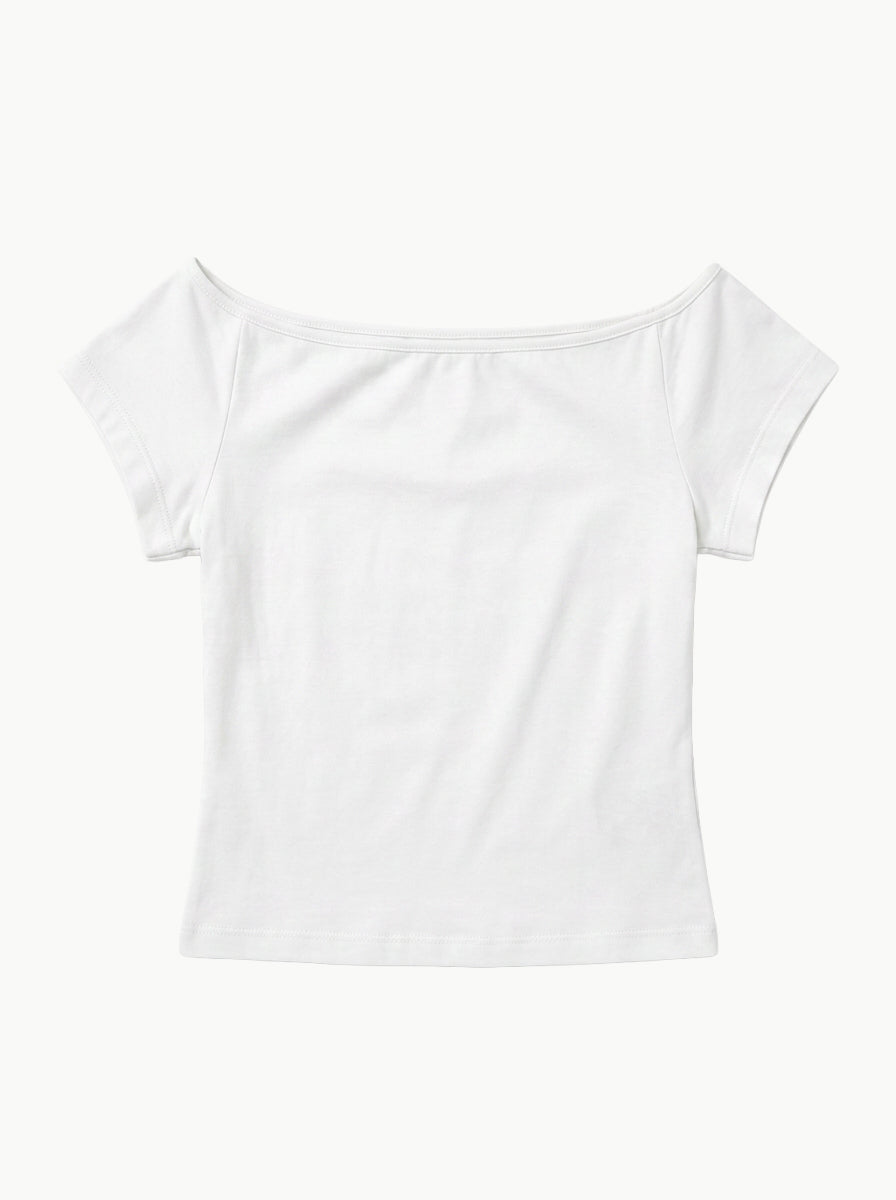 ONE SHOULDER T-SHIRT