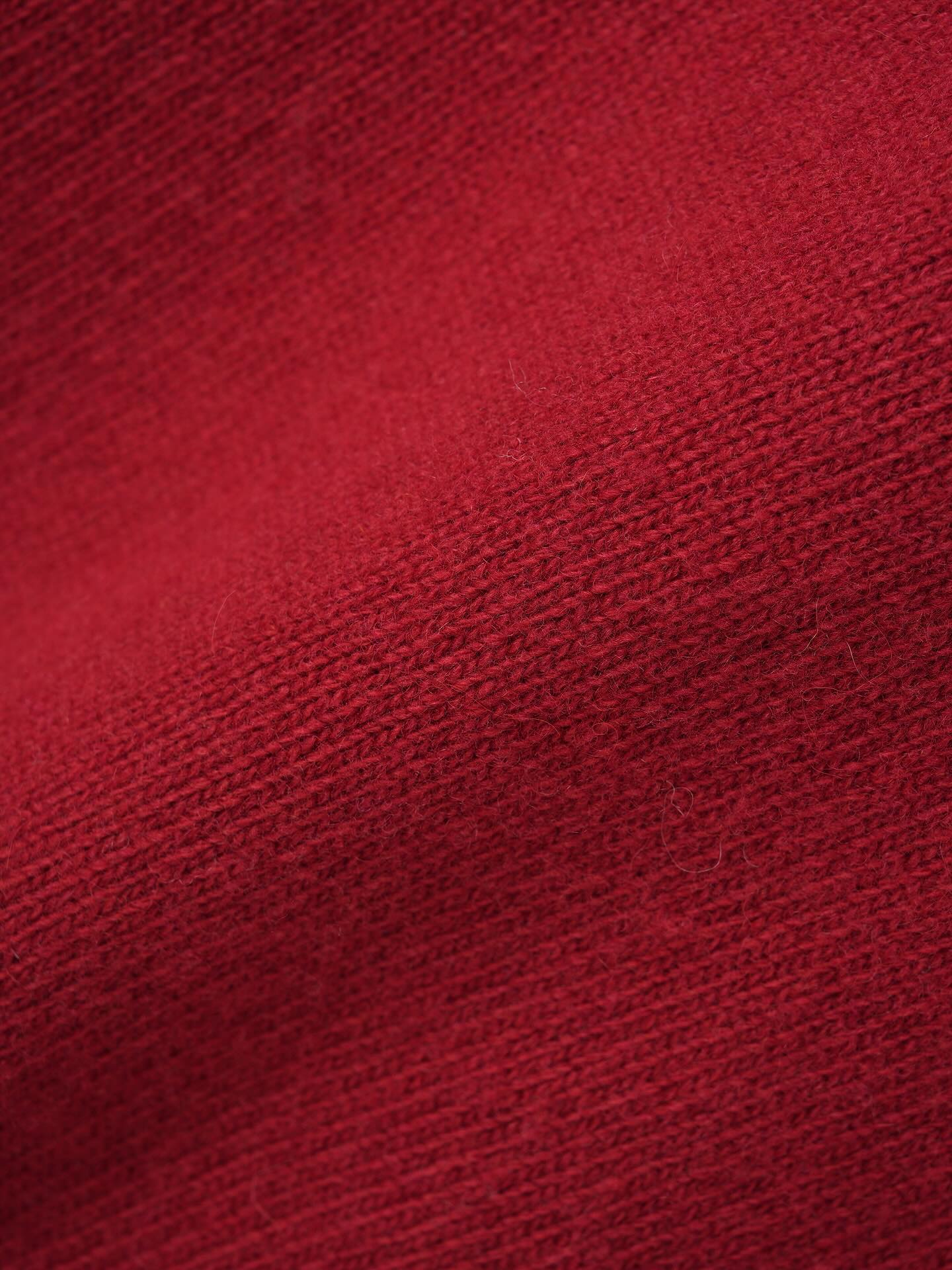 (Unisex) LAYERED LAMBSWOOL V-NECK SWEATER