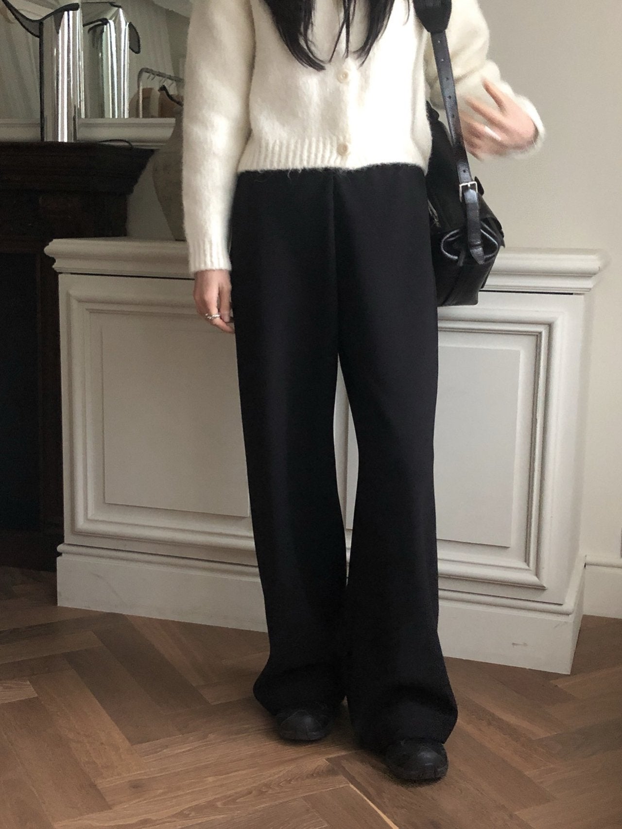 SOFT FLEECE BANDING PANTS