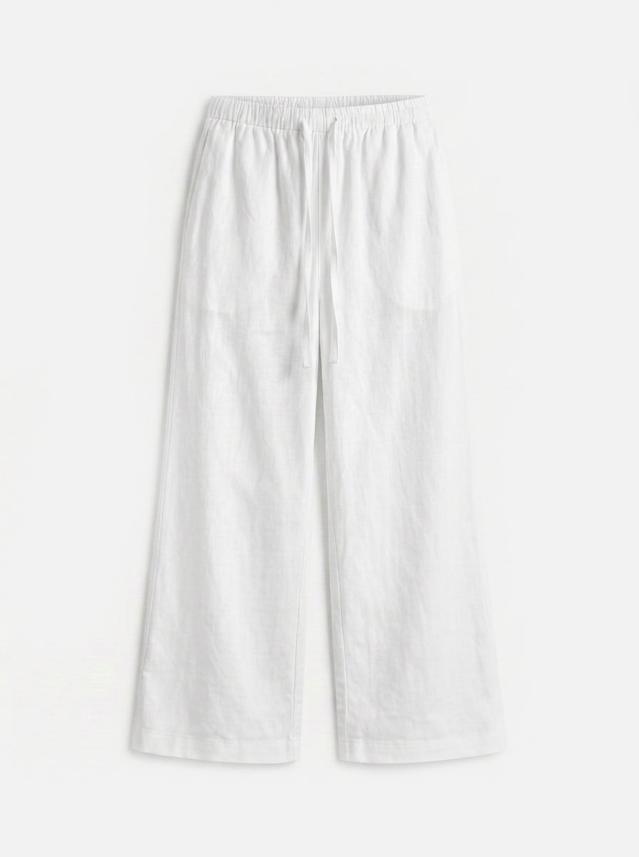 Bio-Washed Cotton Banding Pants