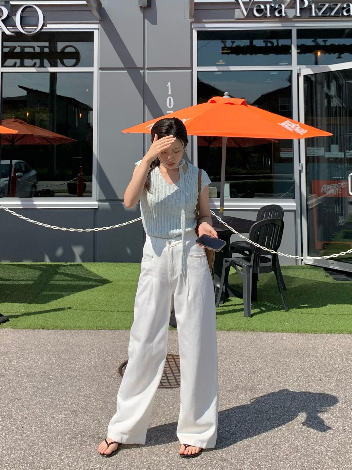 Pin-tuck Pocket Pants