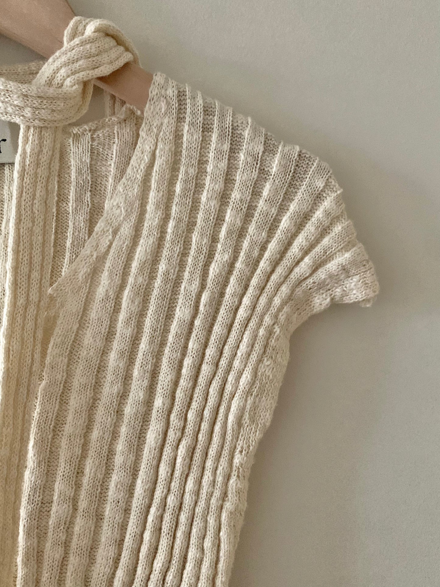 Tied Knit Sleeveless