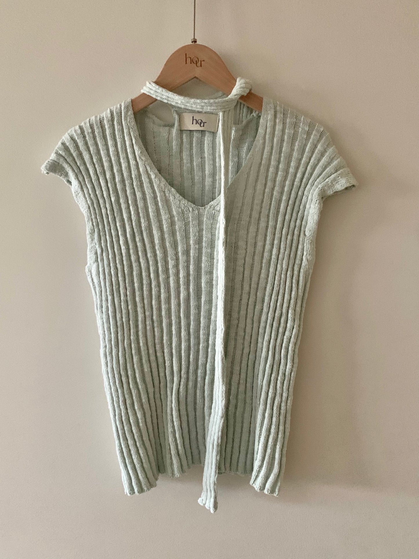 Tied Knit Sleeveless