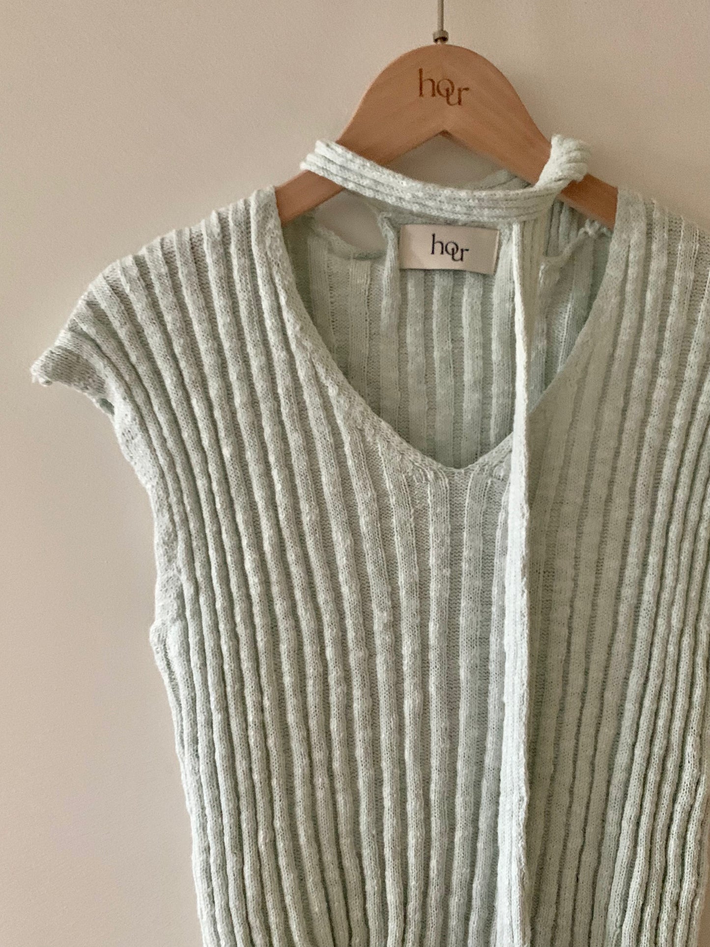 Tied Knit Sleeveless