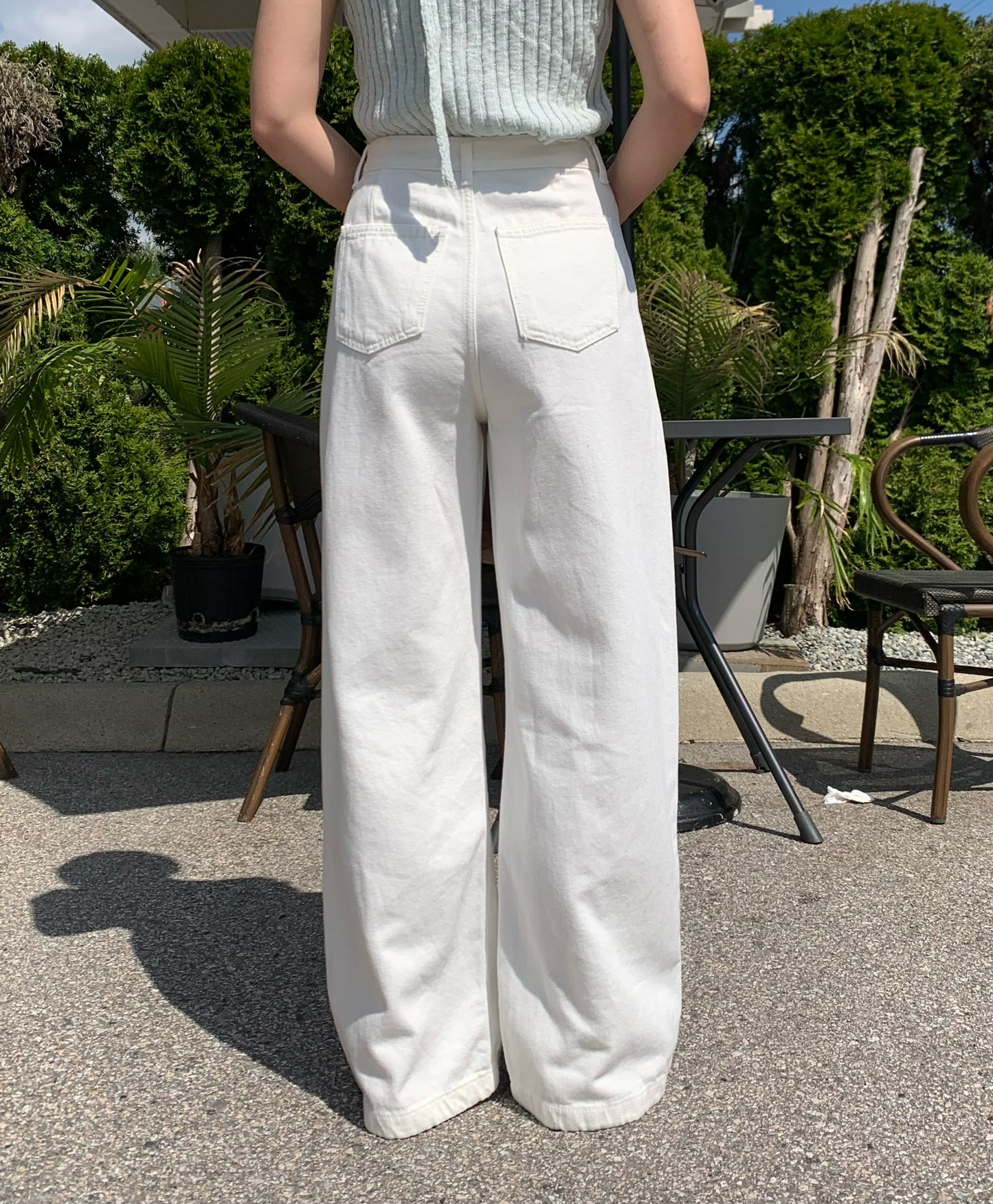 Pin-tuck Pocket Pants