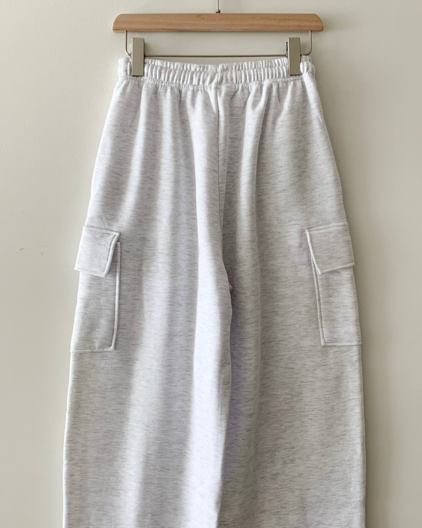 (Fleece-lined) Cargo Wide Banding Pants