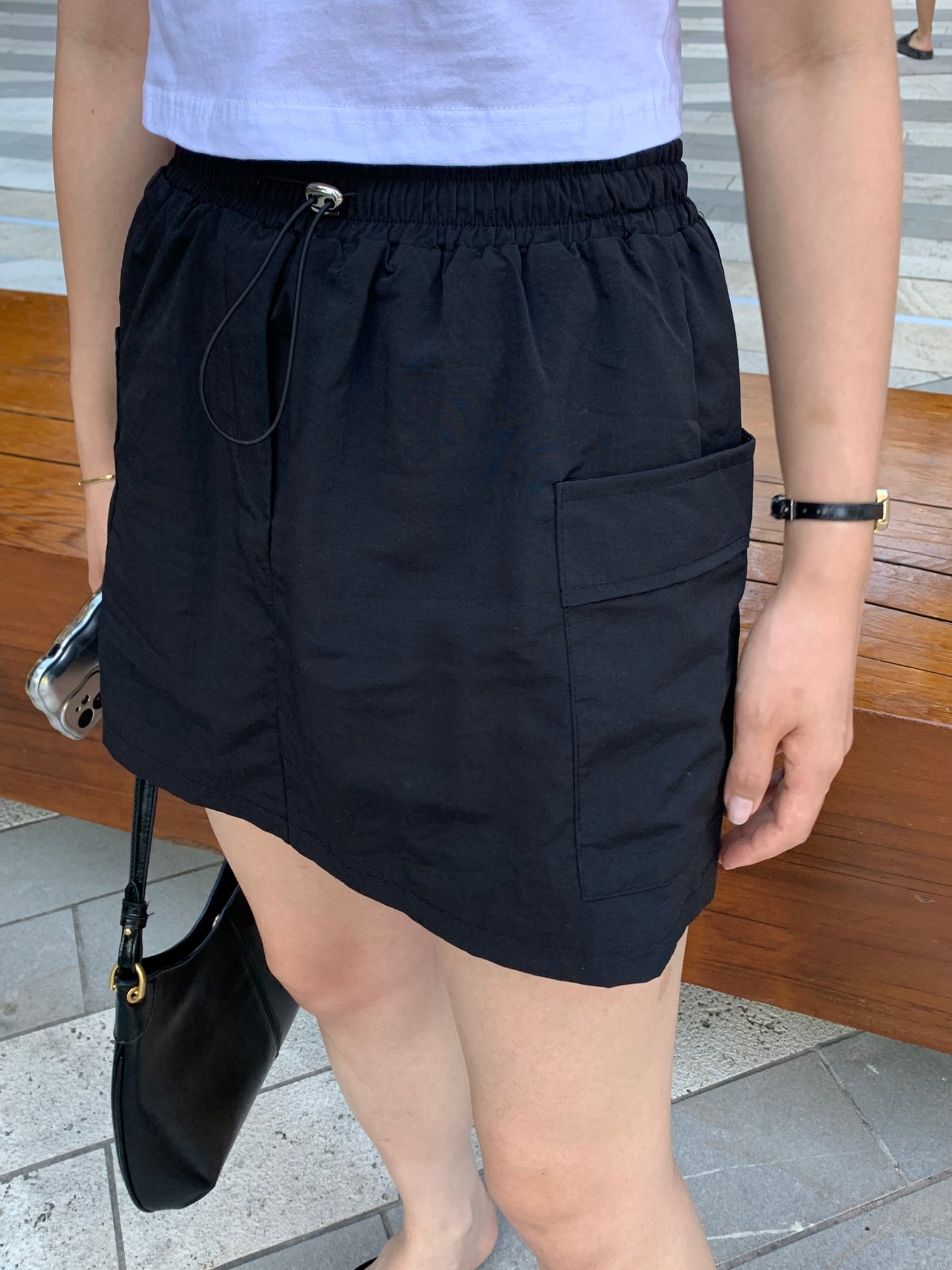 Cargo Mini Skirt-pants