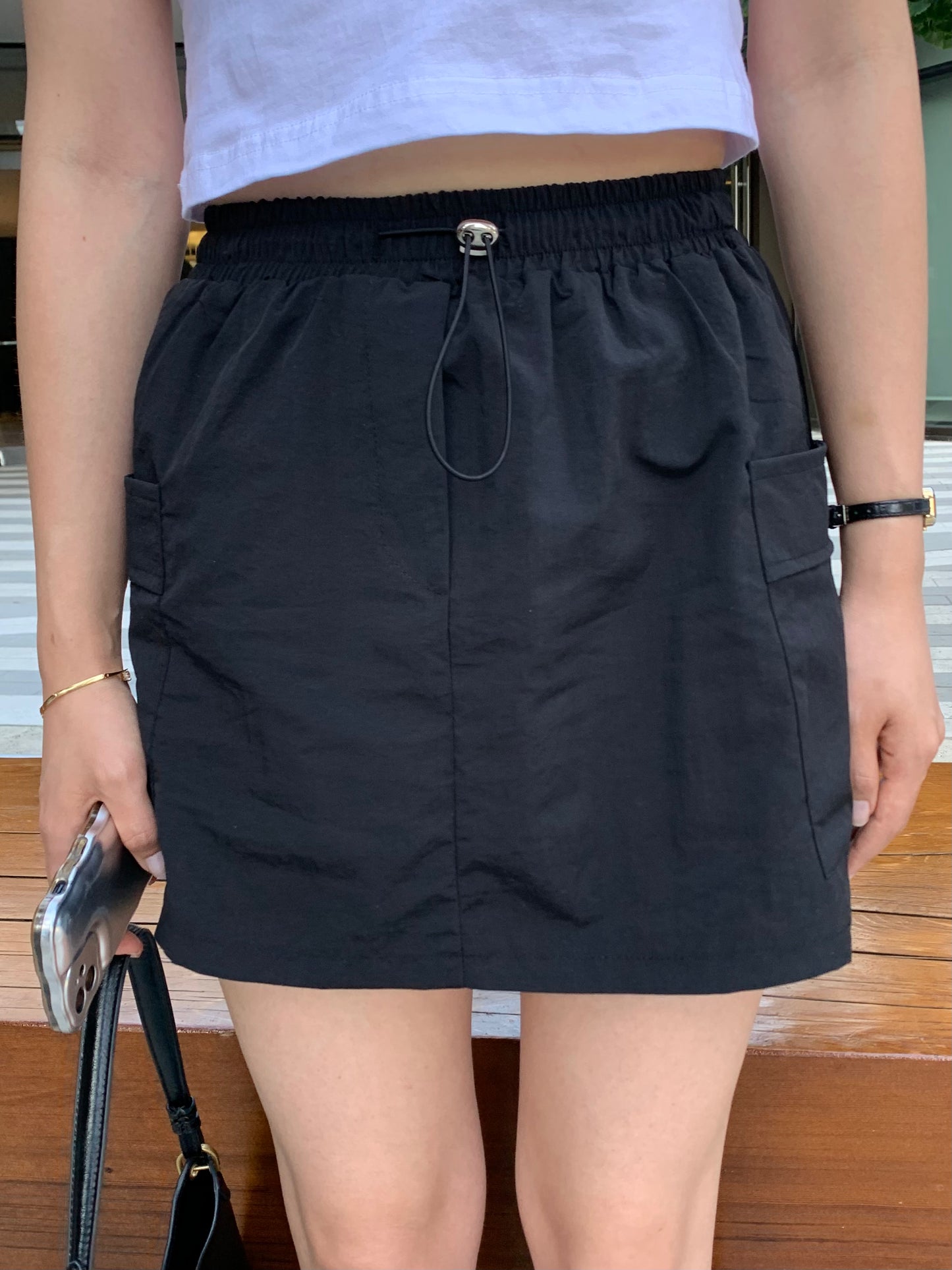 Cargo Mini Skirt-pants