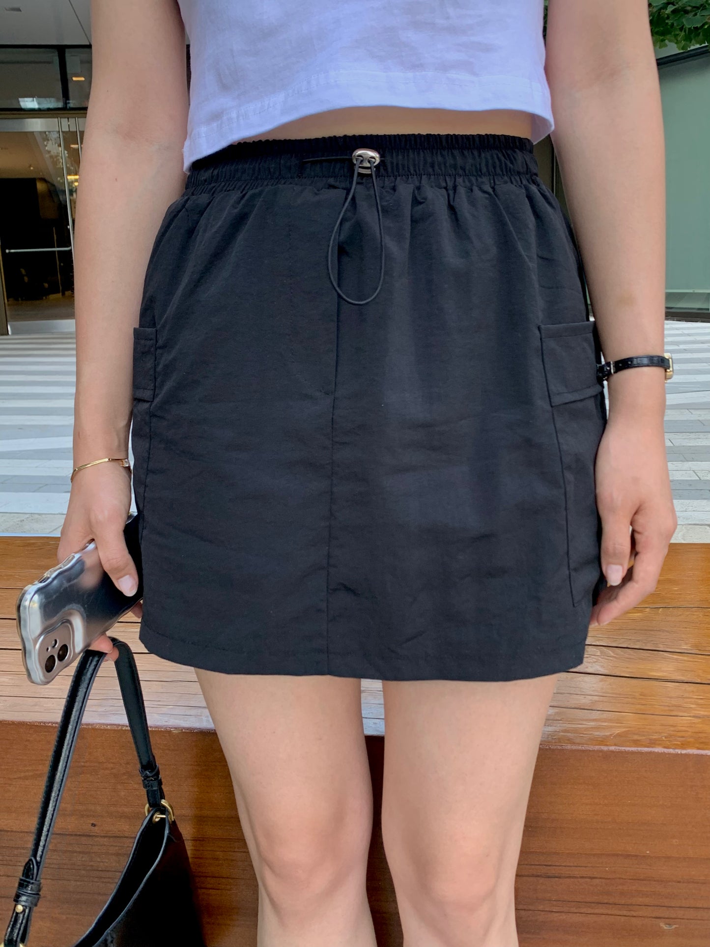 Cargo Mini Skirt-pants