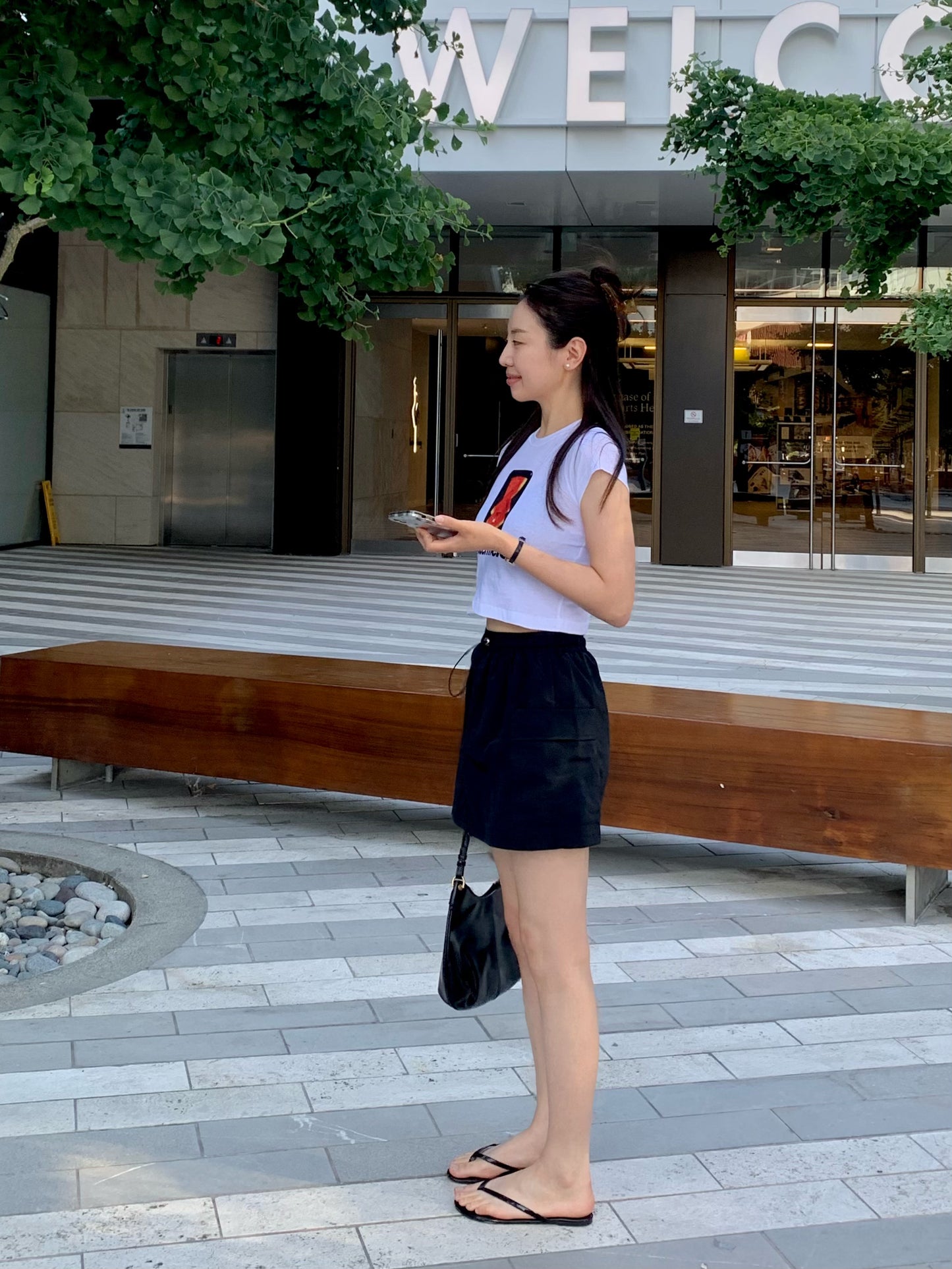 Cargo Mini Skirt-pants