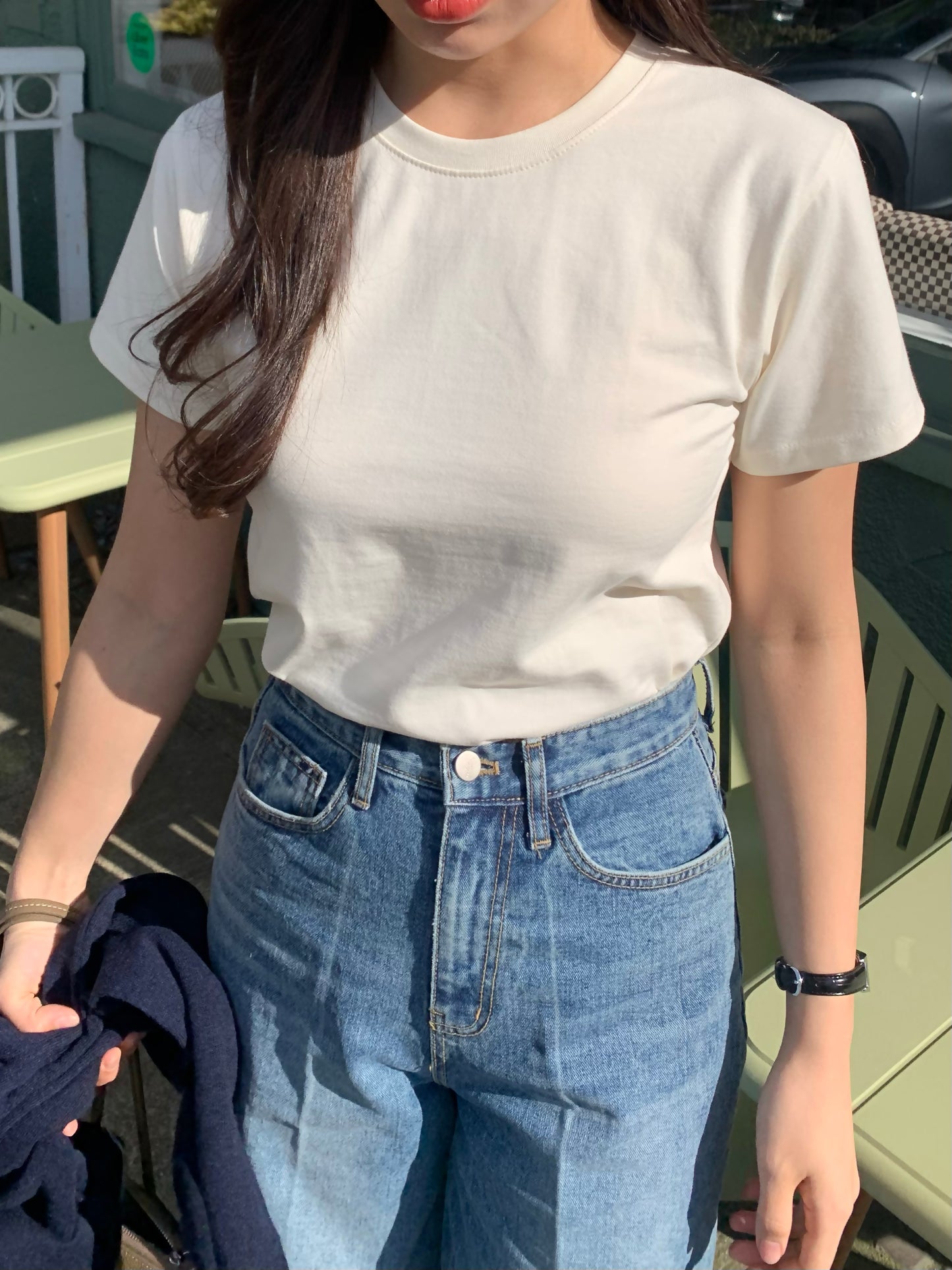 (6 colors) Simple T-shirt