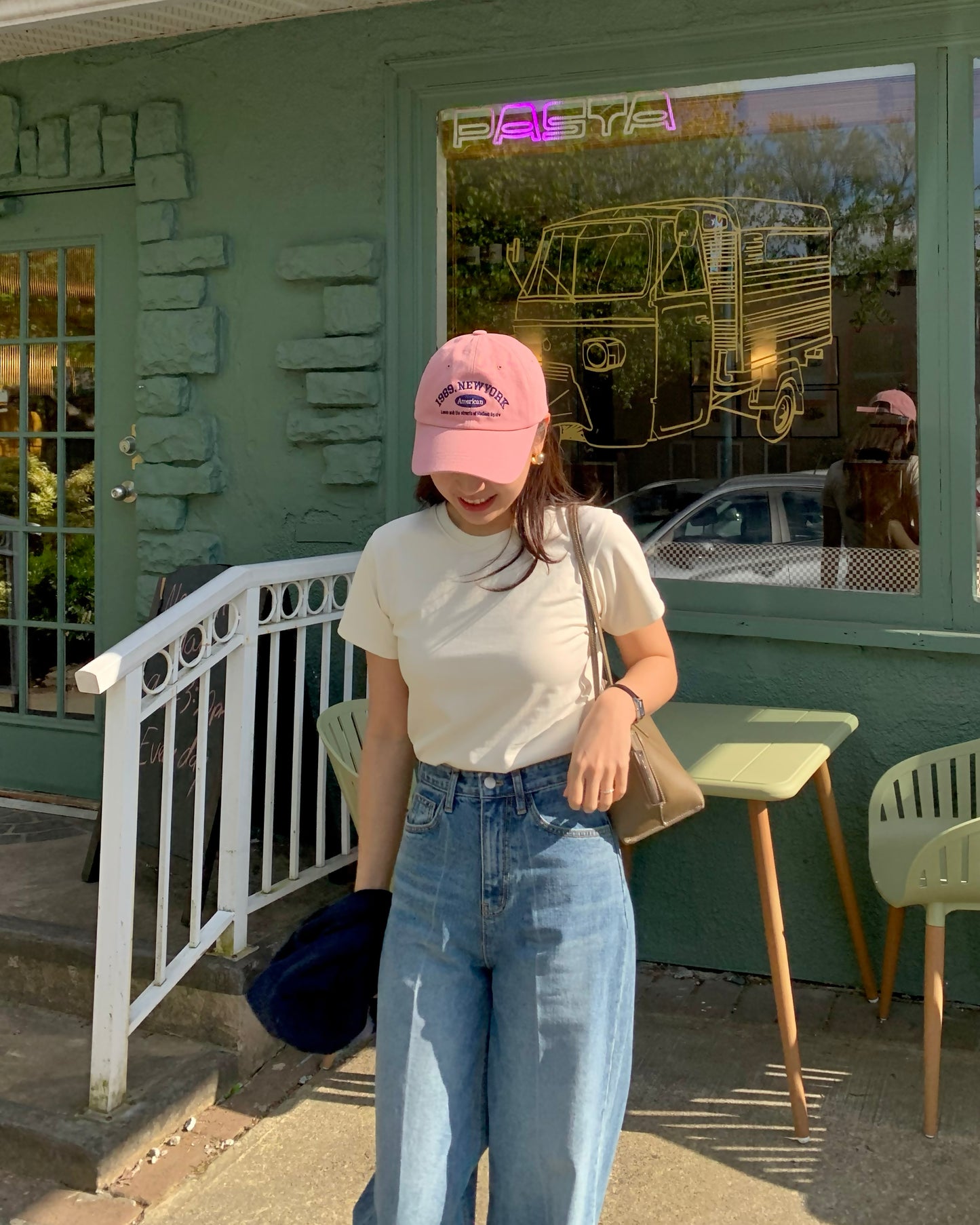 (6 colors) Simple T-shirt