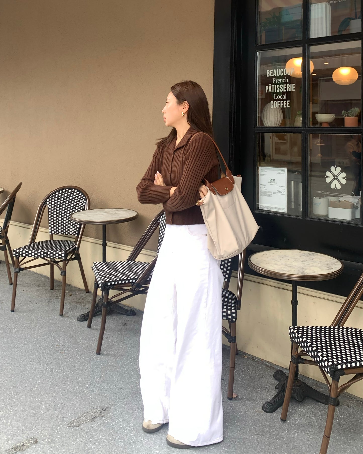Collar Knit Cardigan