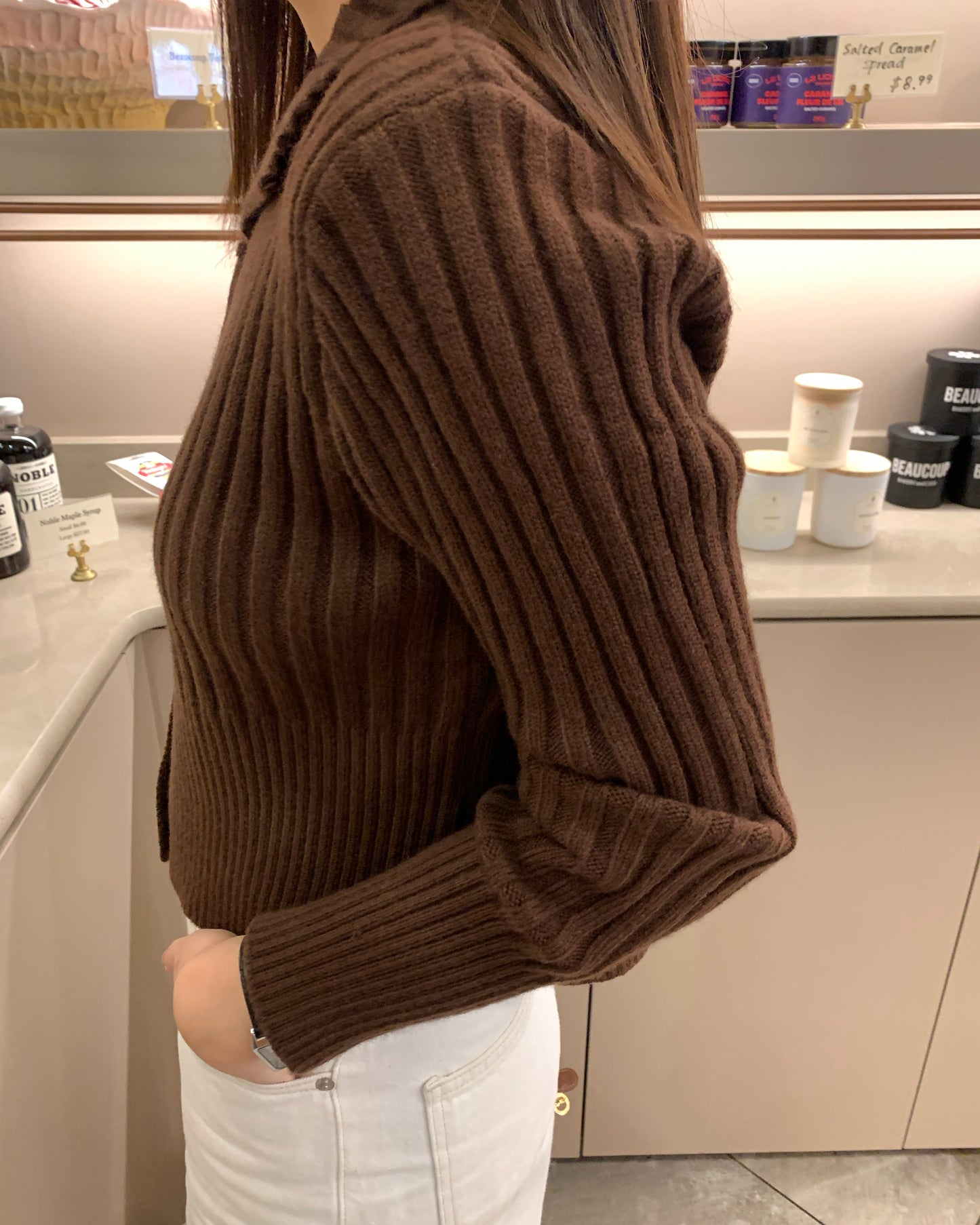 Collar Knit Cardigan