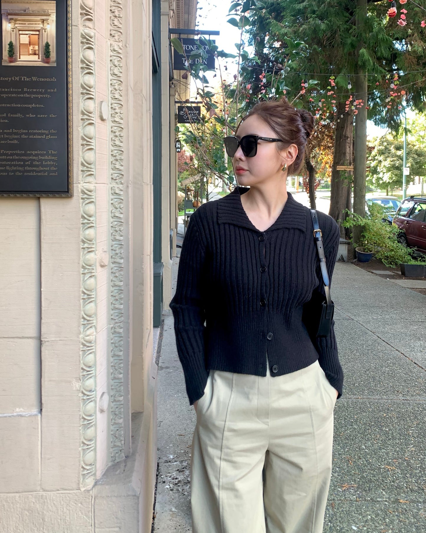 Collar Knit Cardigan