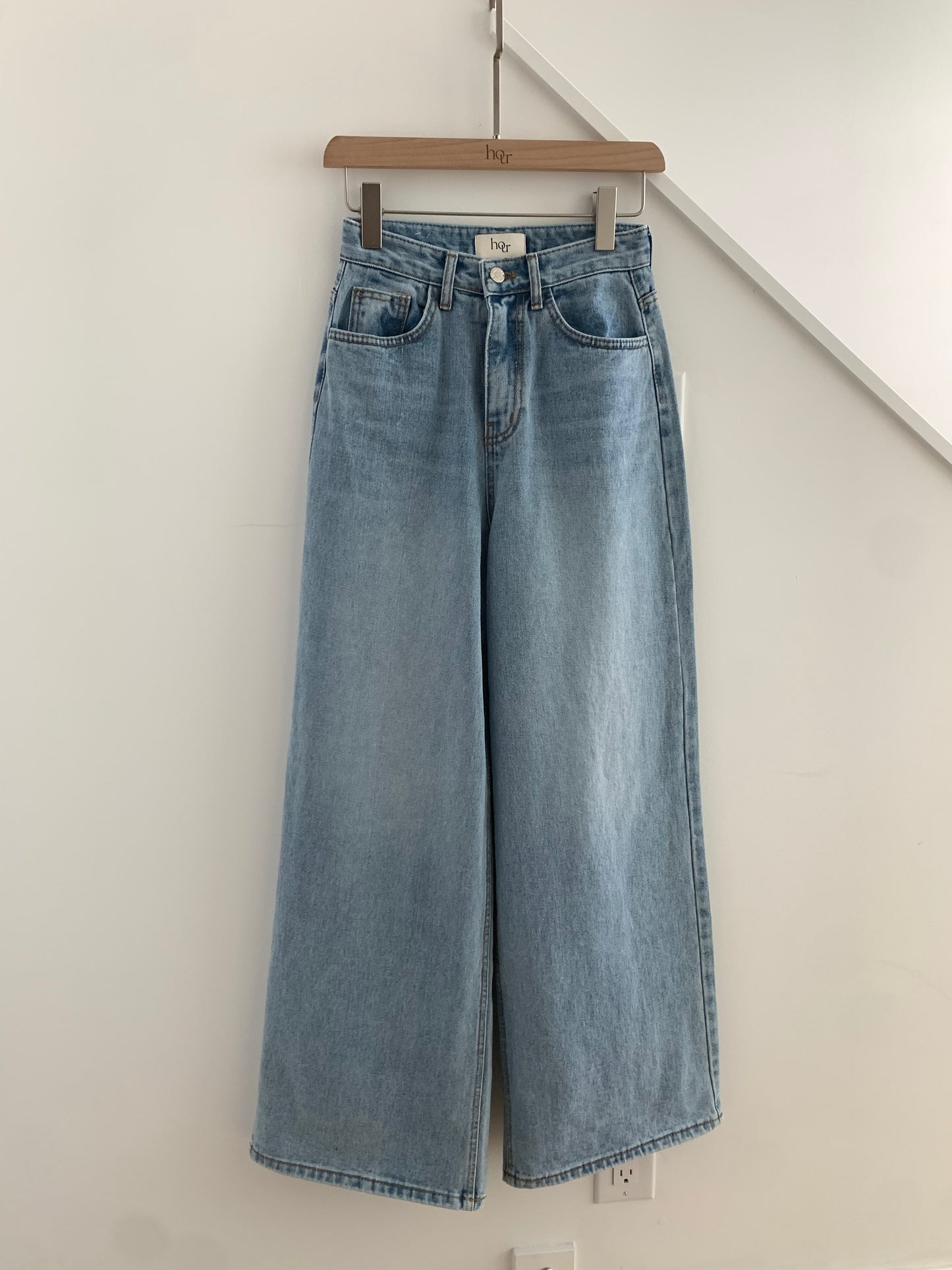 Light-blue Wide Denim