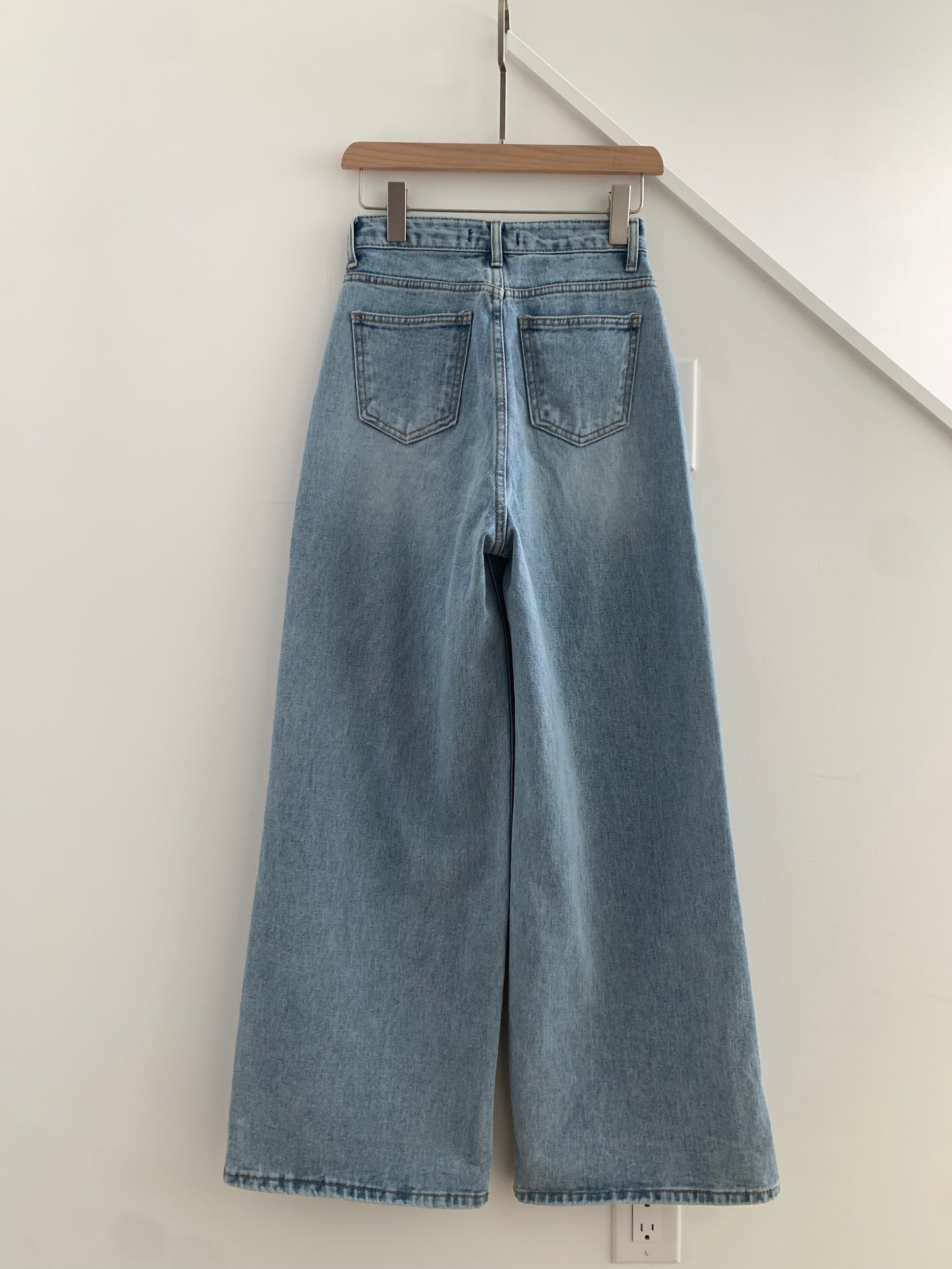 Light-blue Wide Denim