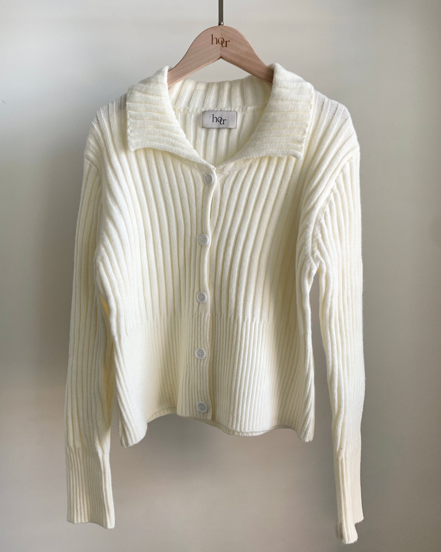 Collar Knit Cardigan