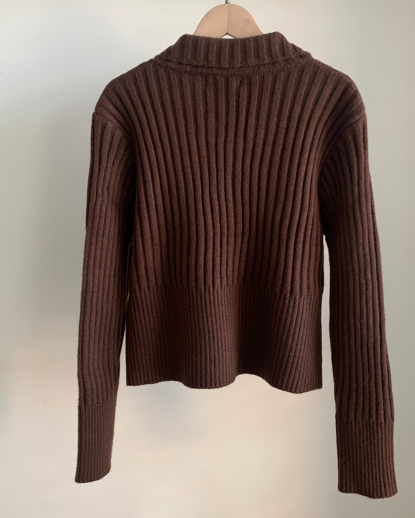 Collar Knit Cardigan