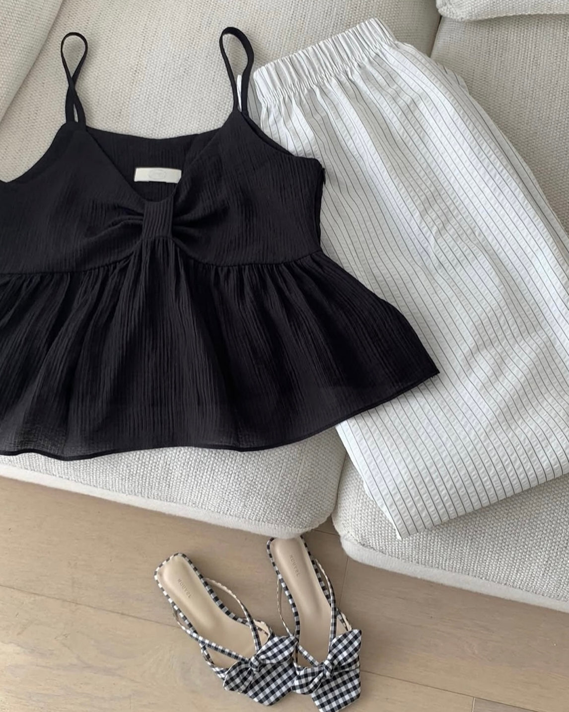 Love Crinkled Bustier