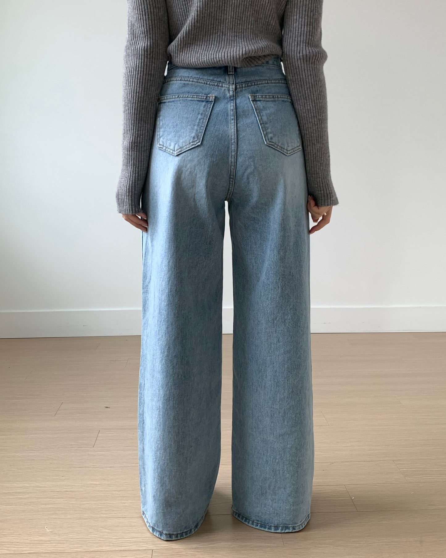 Light-blue Wide Denim