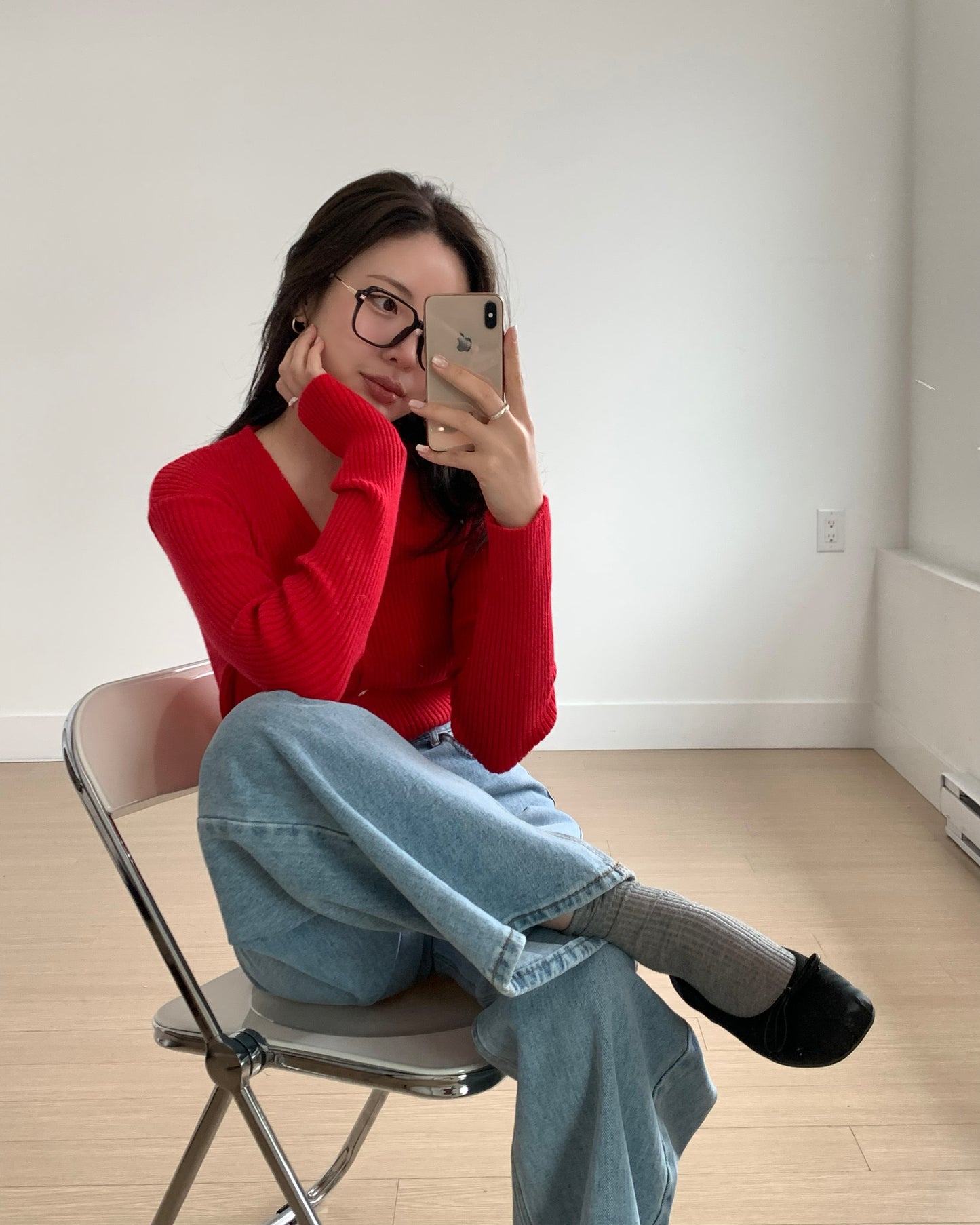 Light-blue Wide Denim