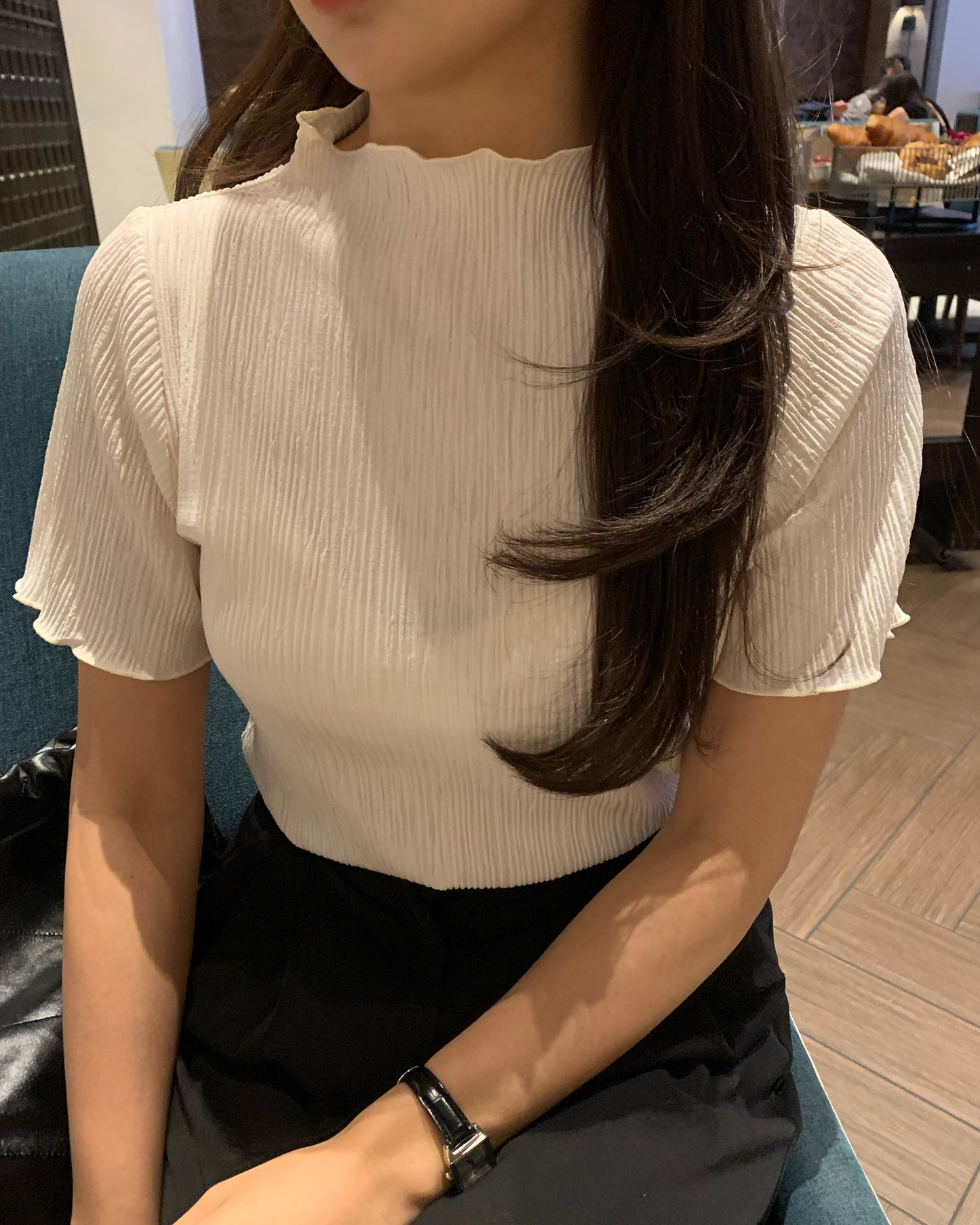 Pleated Blouse