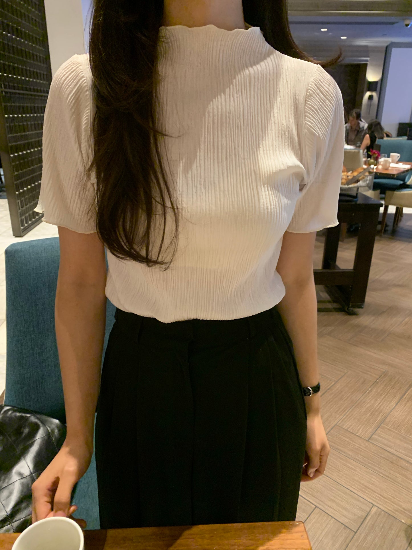Pleated Blouse