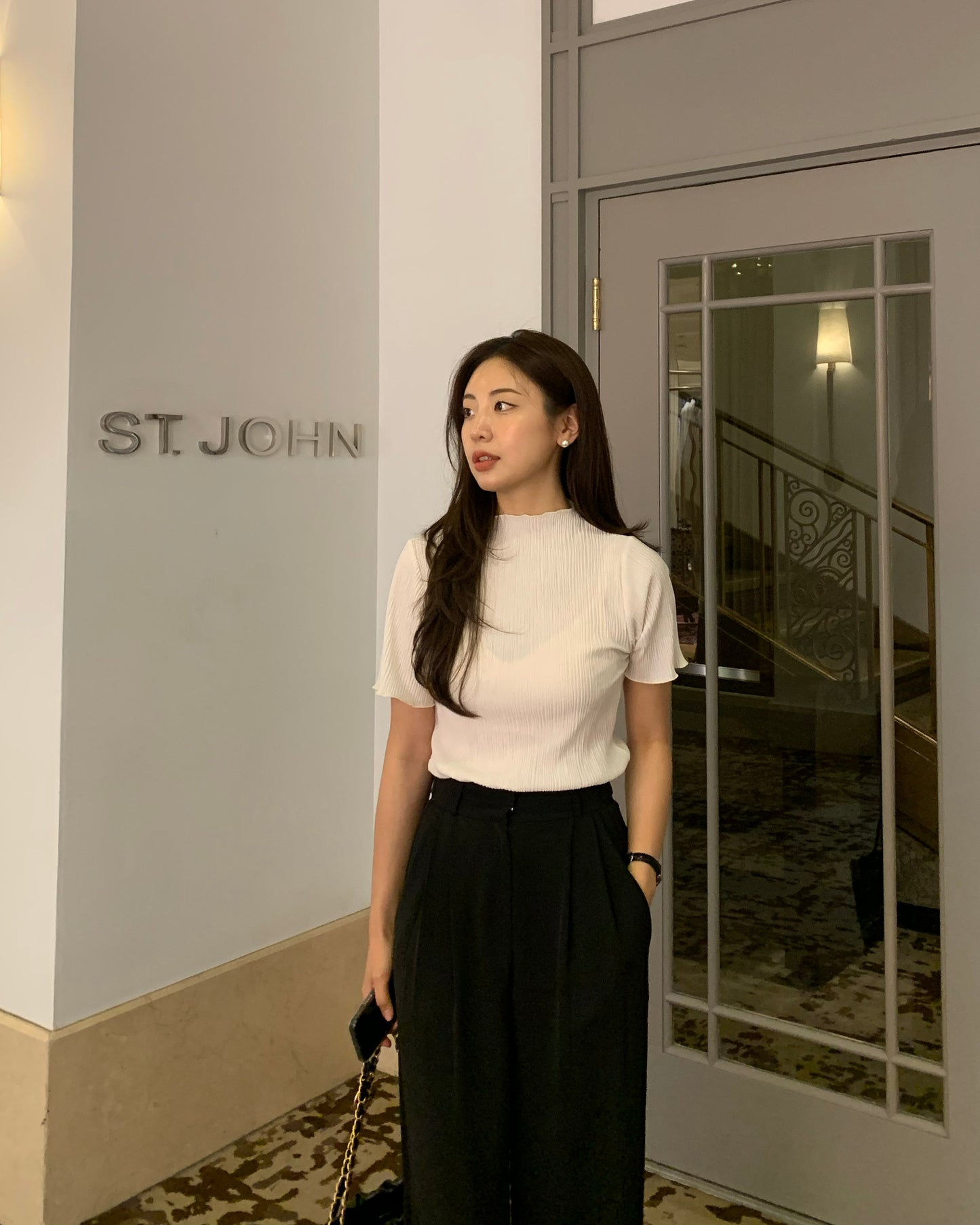 Pleated Blouse