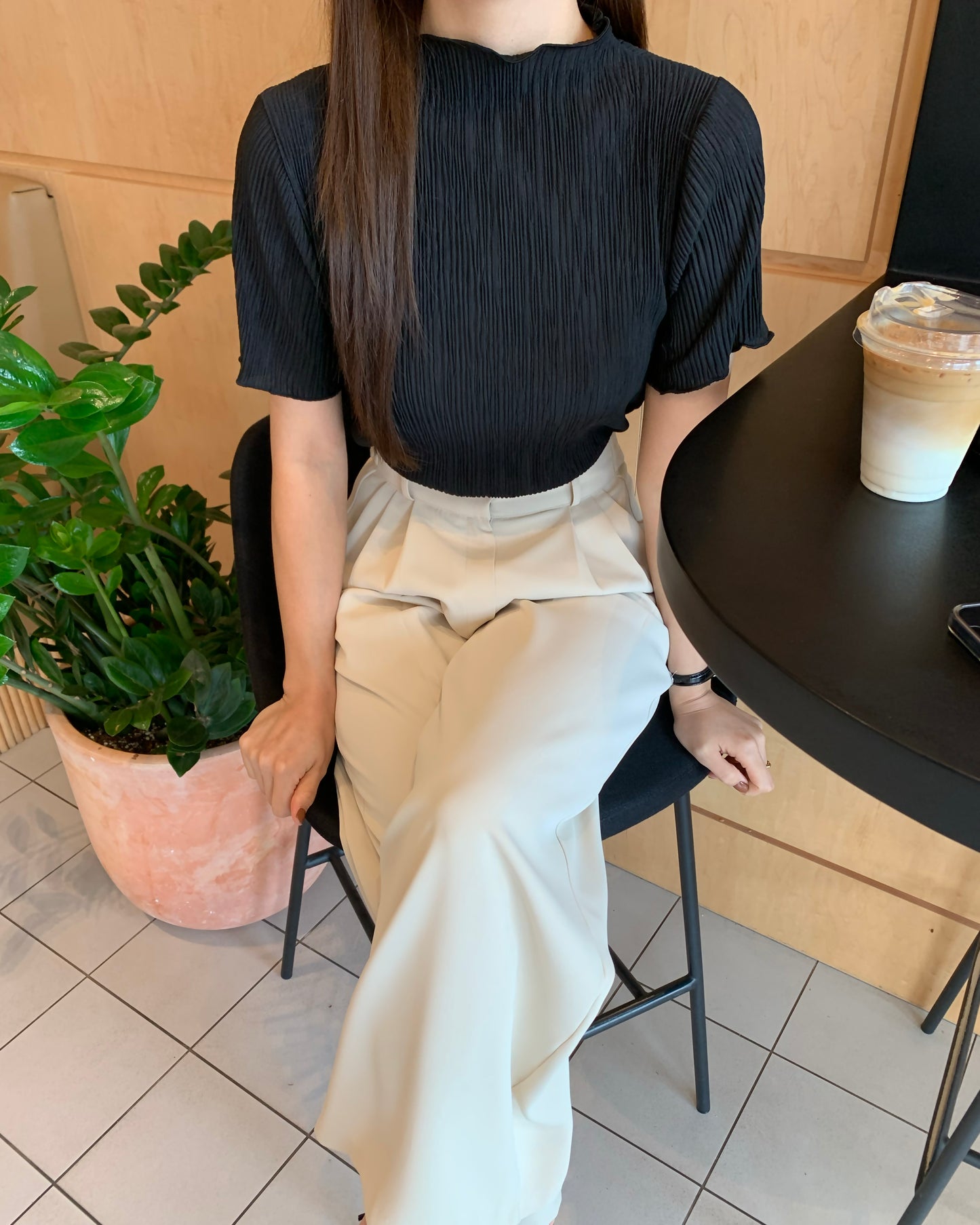 Pleated Blouse