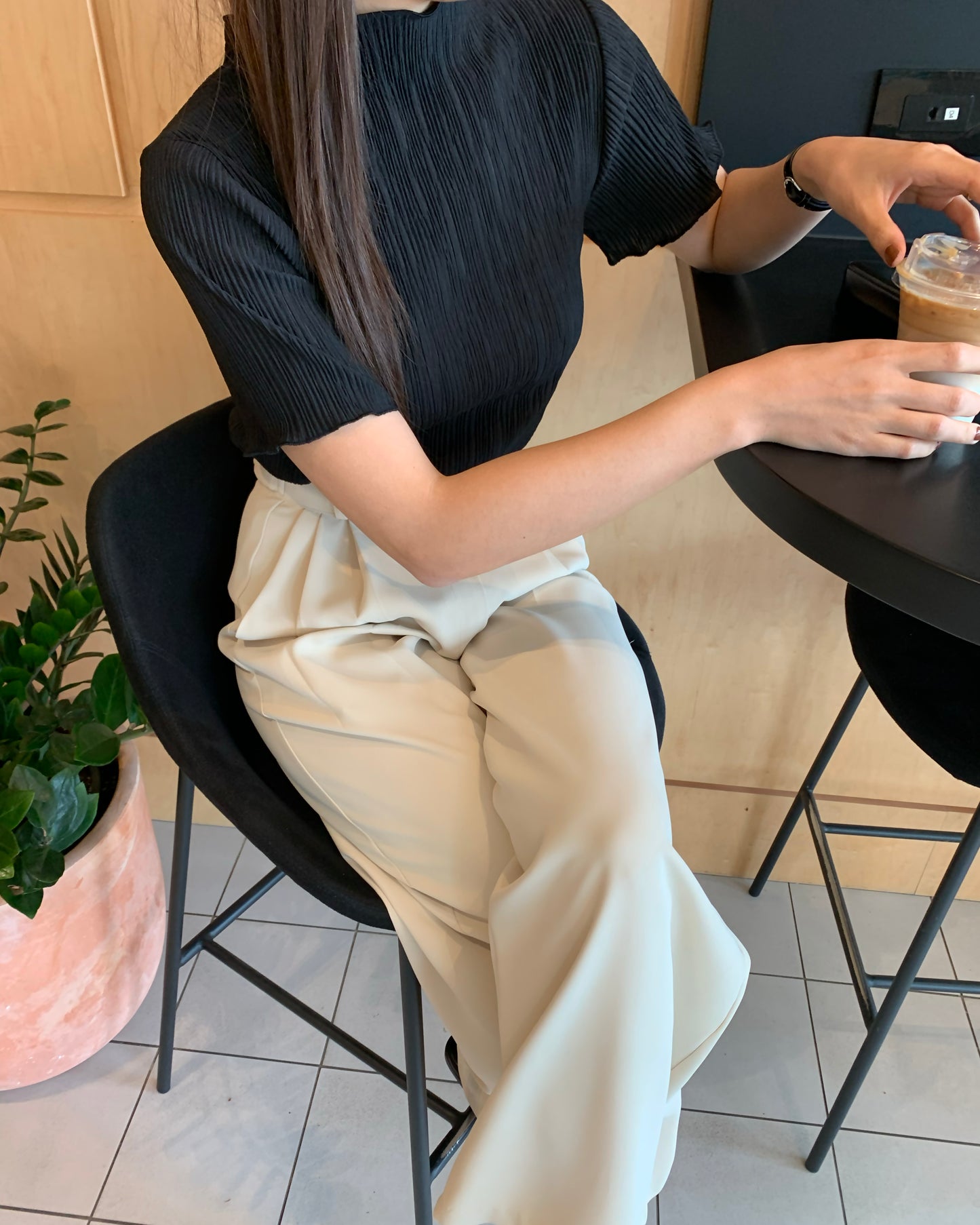 Pleated Blouse