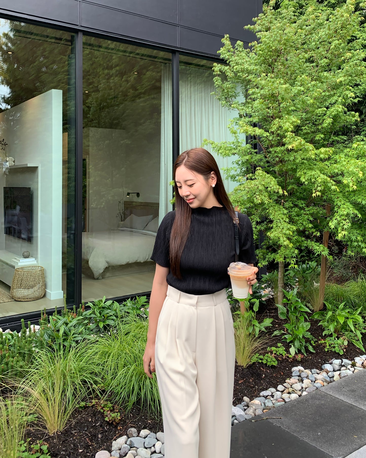 Pleated Blouse