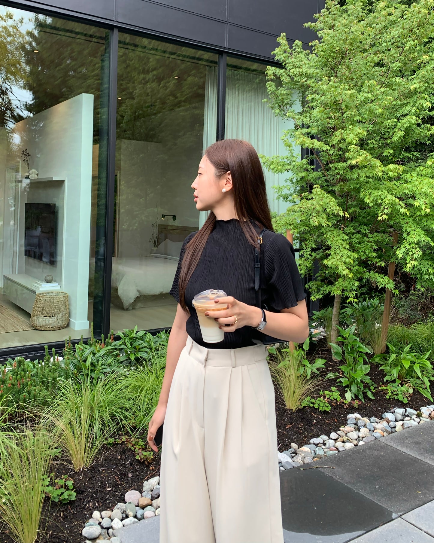 Pleated Blouse